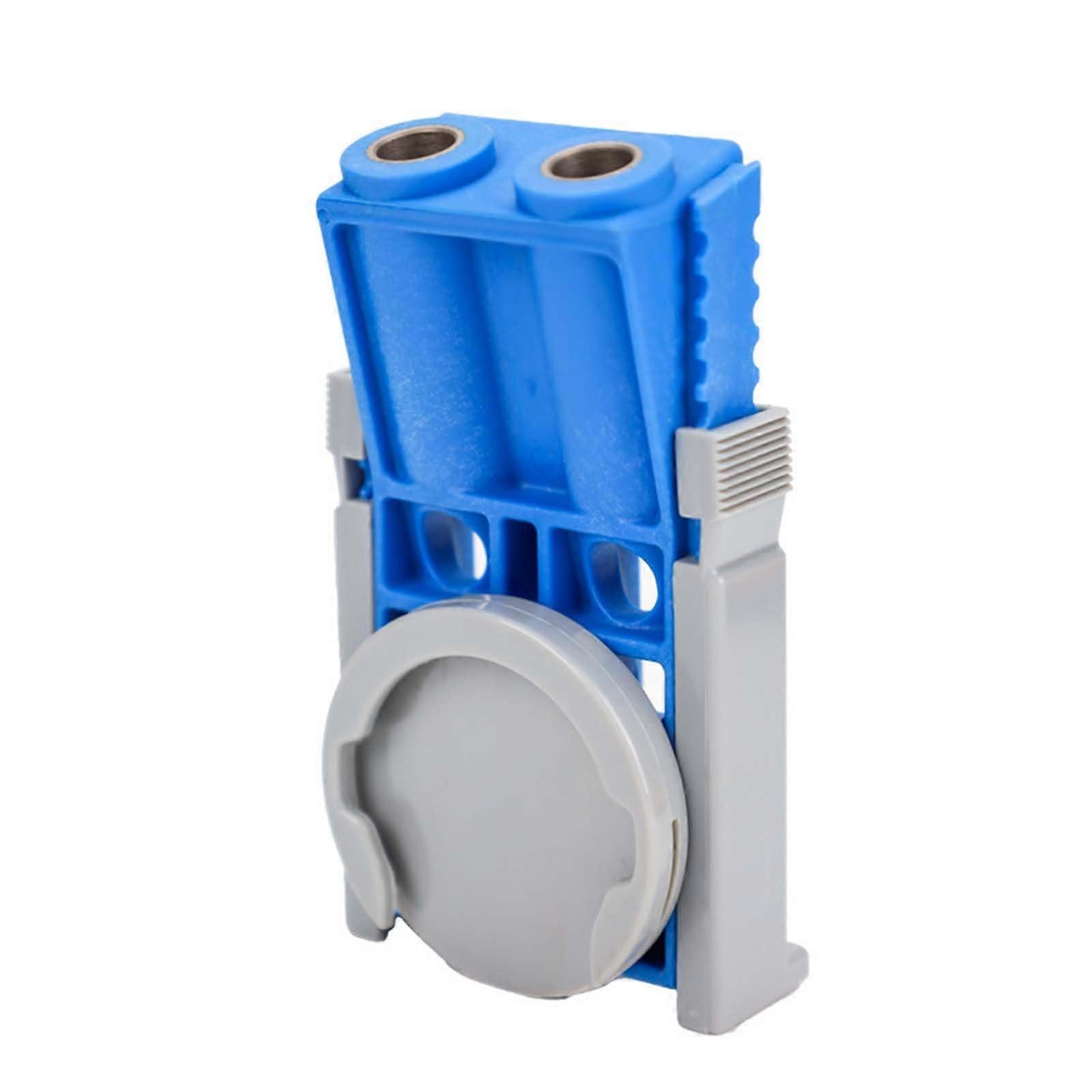 Woodworking pocket hole clamps drilling guide hole positioner drill bit for woodworking tool hole finder blue
