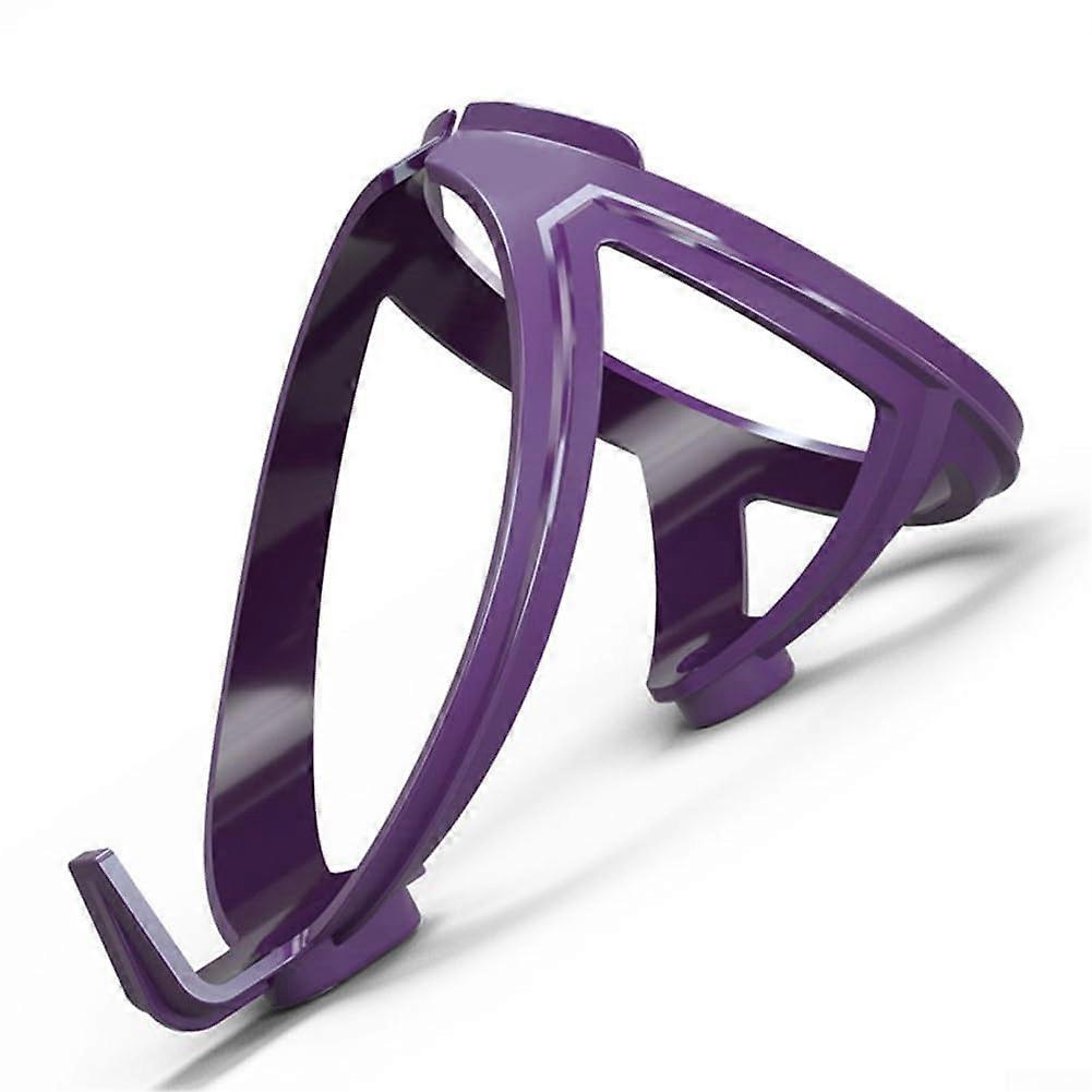 Bicycle Bottle Cage Streamlined Integrated Design For Easy Riding Standard Mounting Deep Purple