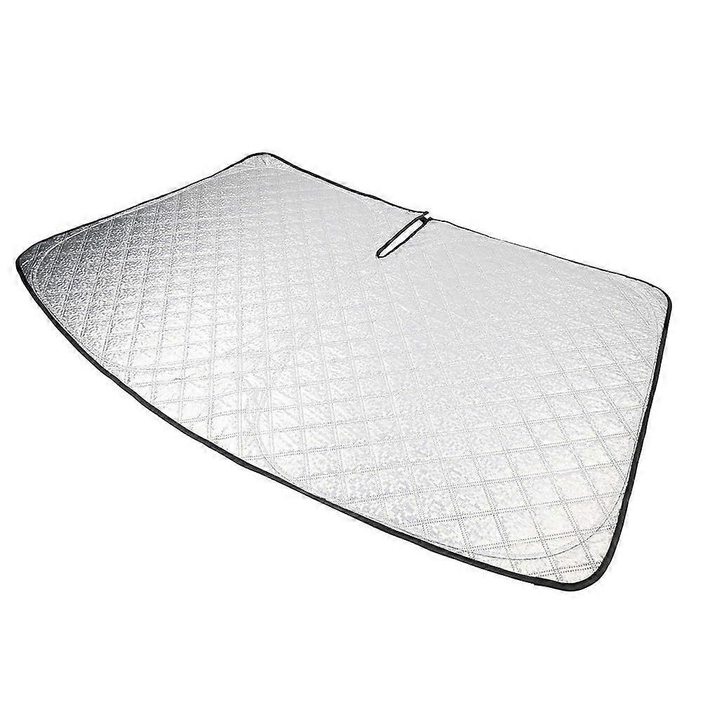Sunshade for Car, Foldable Windshield Sun Visor, Custom Aluminum Coating, Cotton and Oxford Composite Material, for Taycan , 1 PC.
