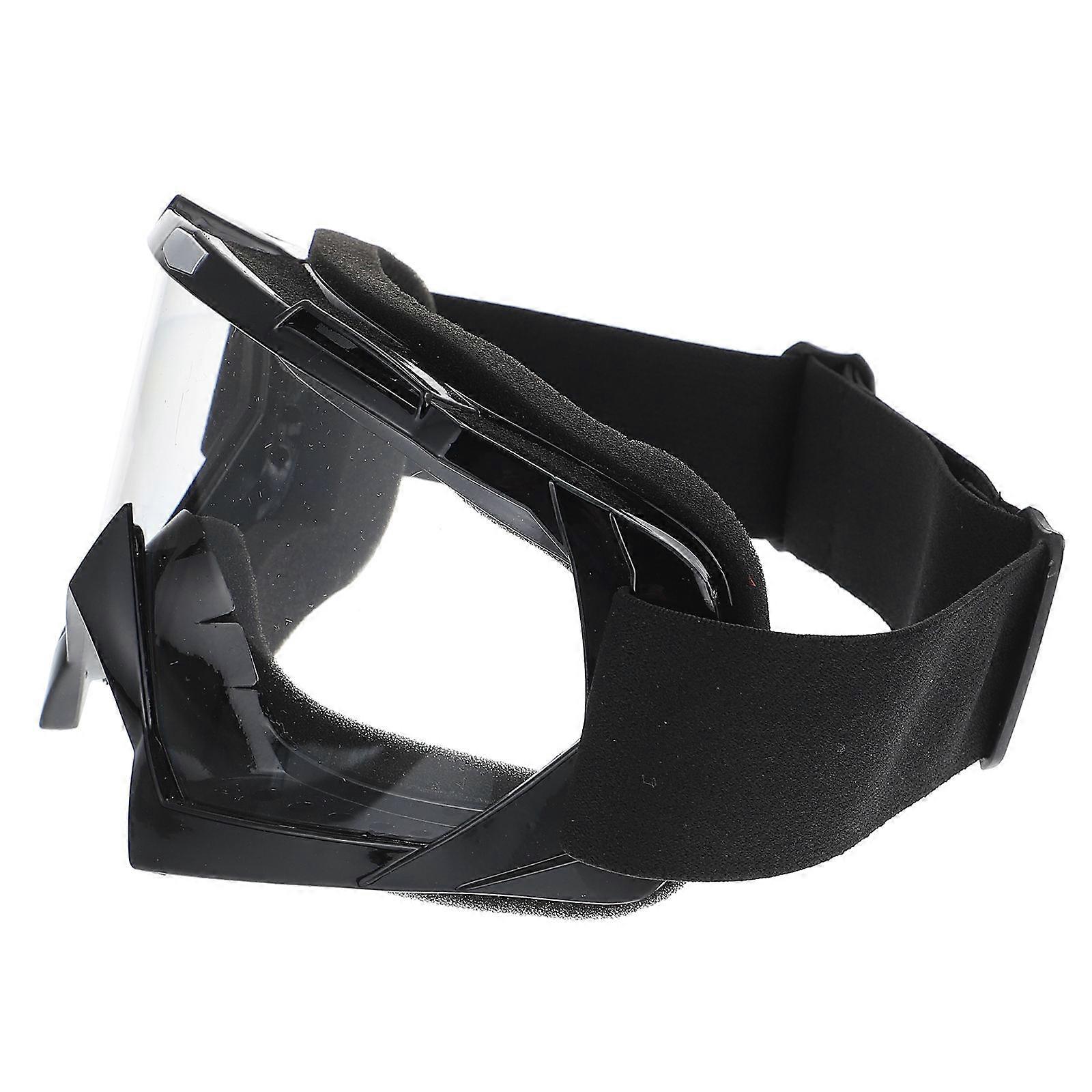 Motorcycle Cycling Glasses Square Shape Tpu Material Windproof Eye Protection 1Pack