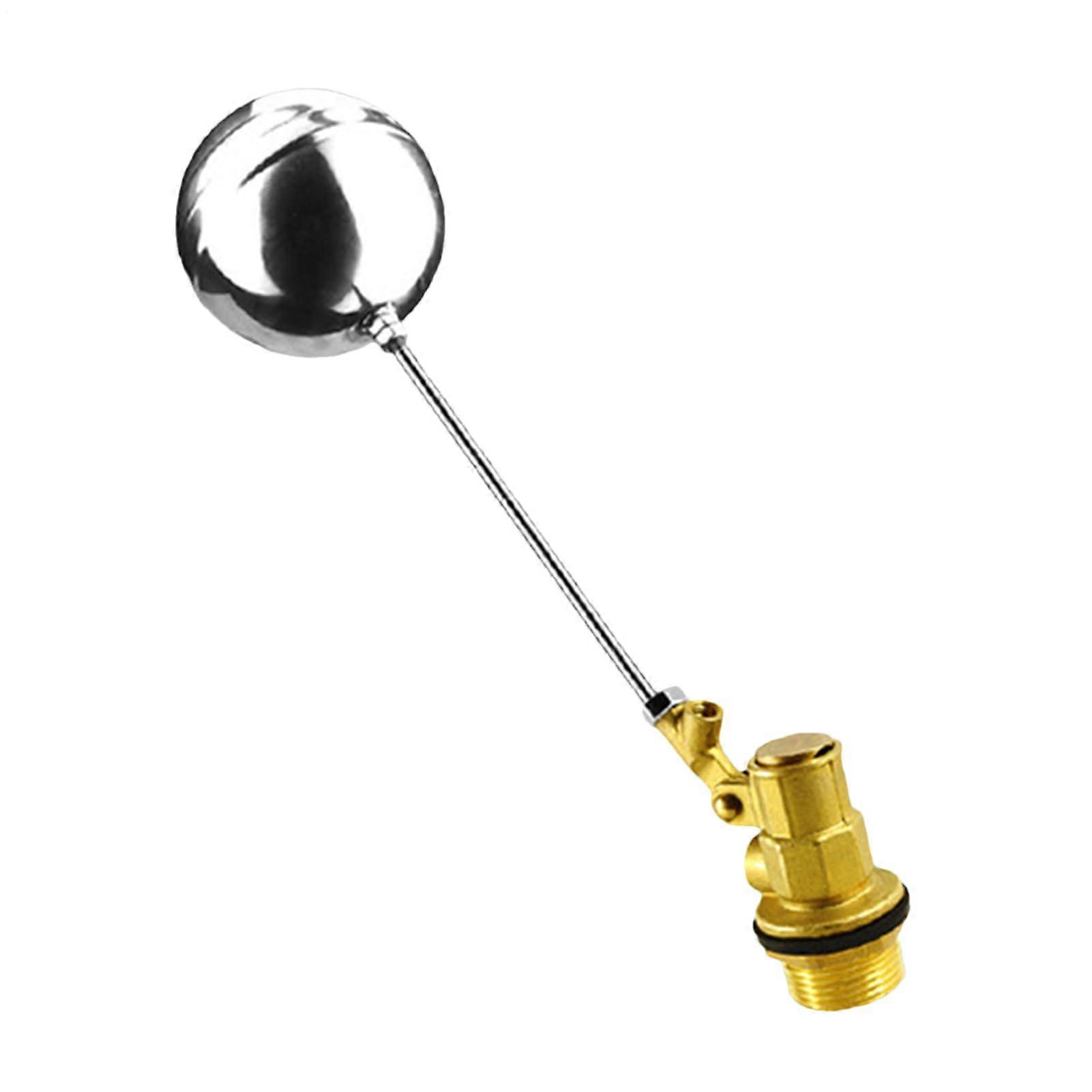 Automatic Water Filling Level Regulator Bidirectional Fluid Regulation Float Ball Valve For Garden Water System 1/2 Inch