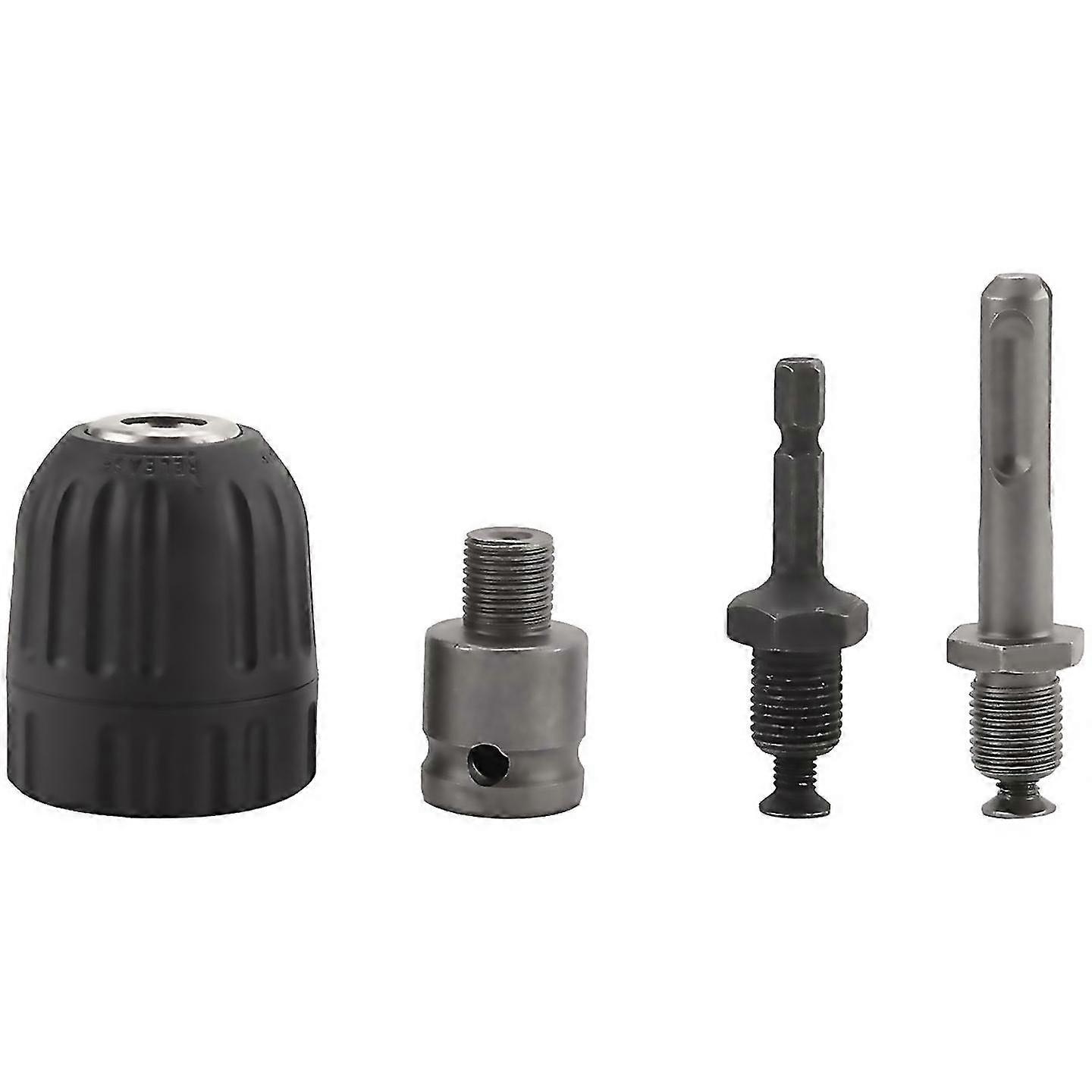 0810mm Precise Keyless Drill Chuck Converter 38inch 24unf Thread Quick Change Adapter With Sdsp