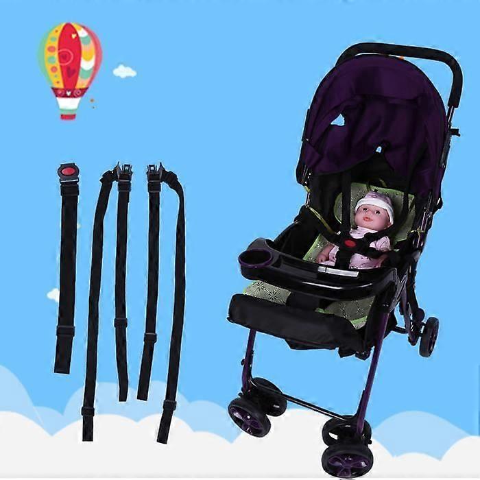 Adjustable Baby Stroller Safety Harness - Brand - Model - 5 Point - Safety Belt