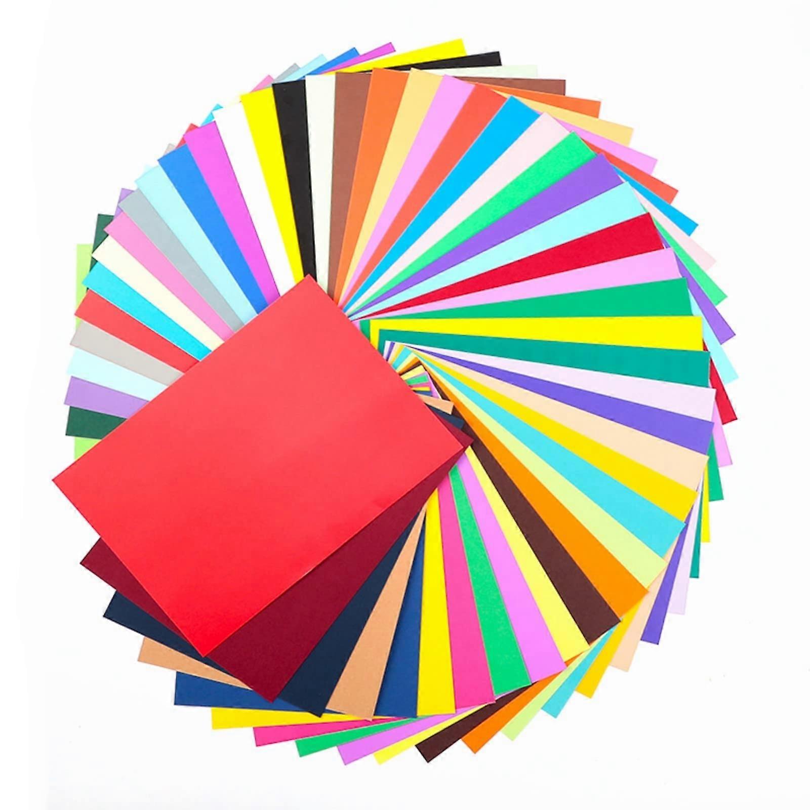 Coloured Paper Coloured A4 Copy Paper Paper More Fun Crafts Design Decorating Cut Paper 100 Sheets 20 Colours for DIY Arts Crafts
