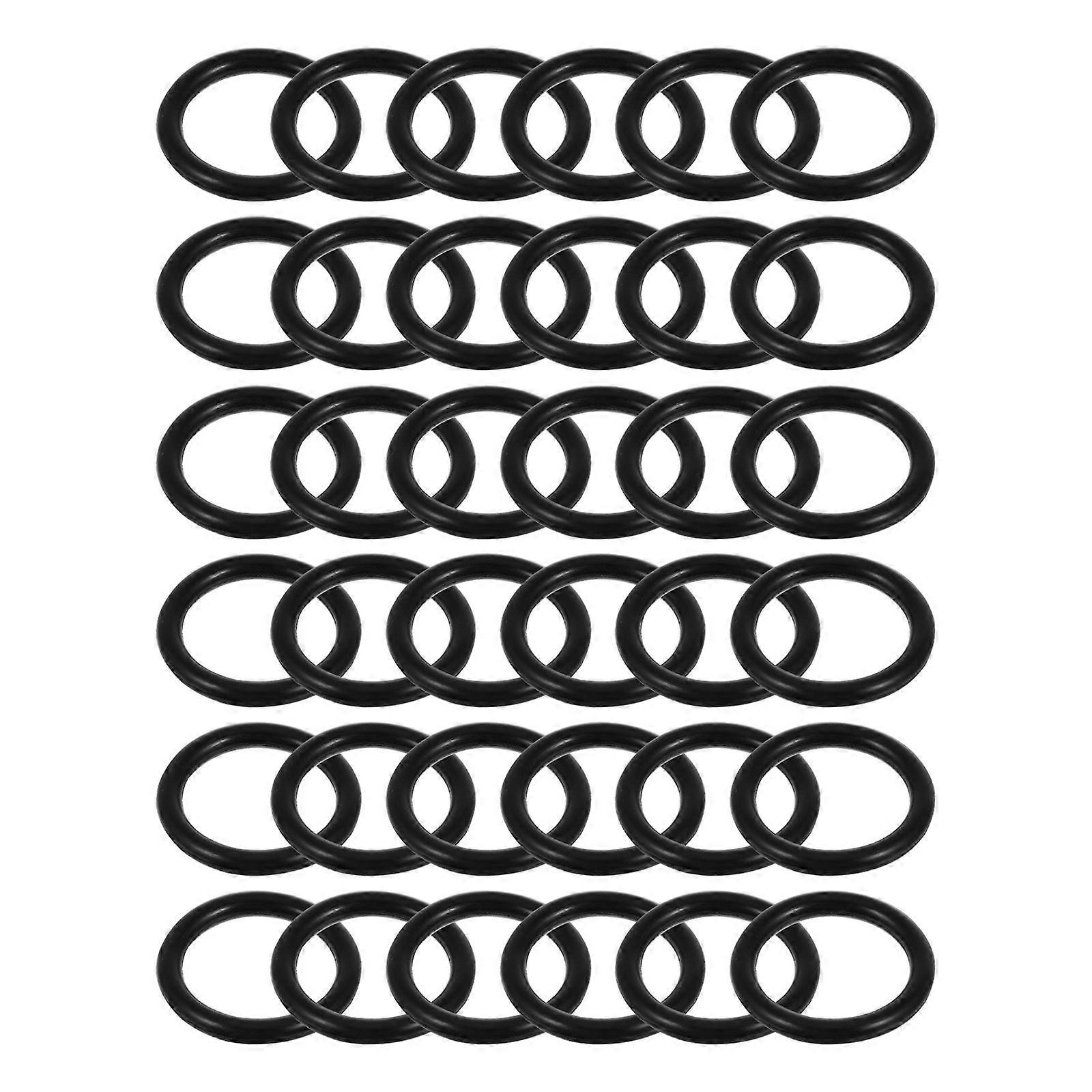 Sada vysokoteplotních těsnicích podložek pro instalatérské opravy automobilů - těsnění odolná vůči oleji a UV záření, sortiment 100ks