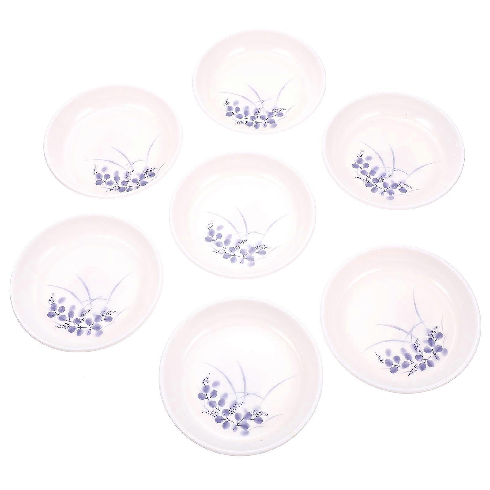 Pigment Plate 7Pcs Art Painting Plates for Painters and Hobbyists Perfect for Color Mixing During Creations