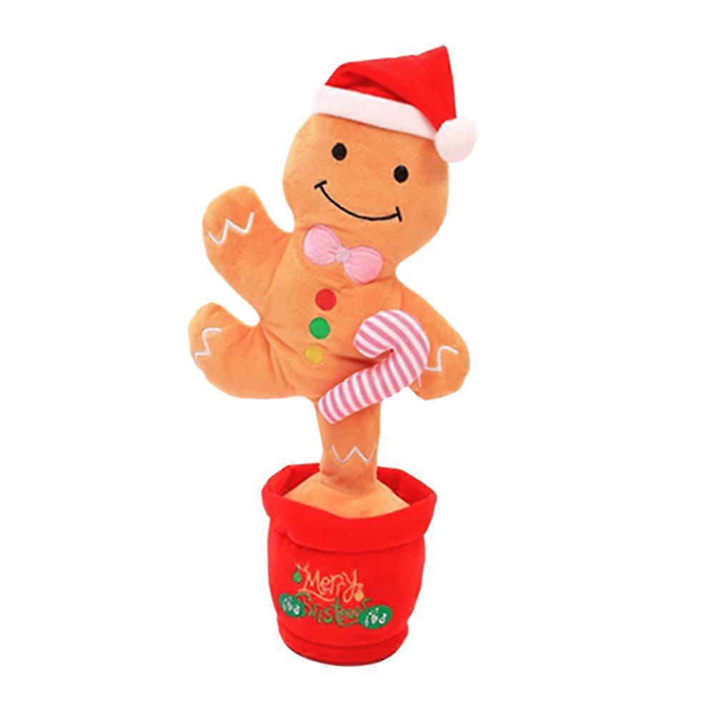 Christmas Singing Toy Plush Kids And Girls In 1 Pcs Featuring Light Emitting And Dancing Function