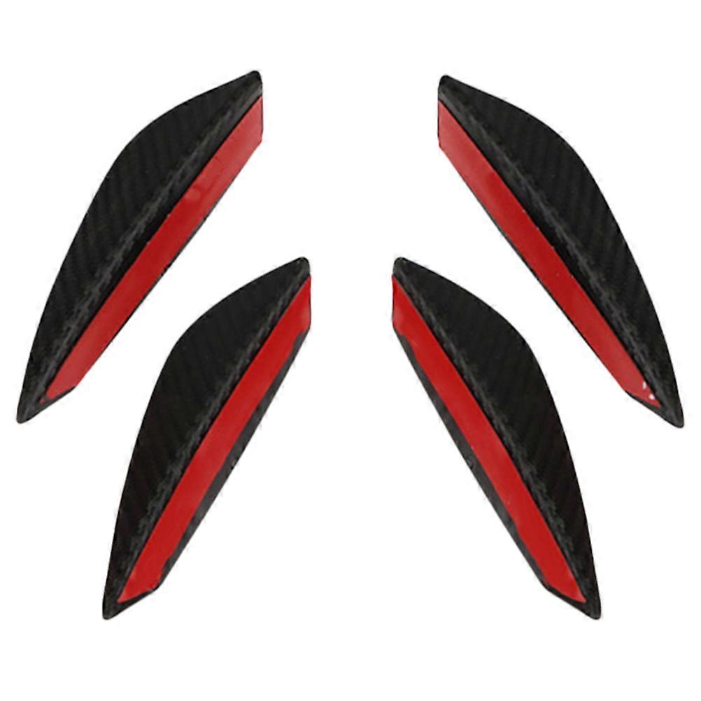Car Tail Spoiler ABS Automotive Tail Spoiler for Car Use 4Pcs Set