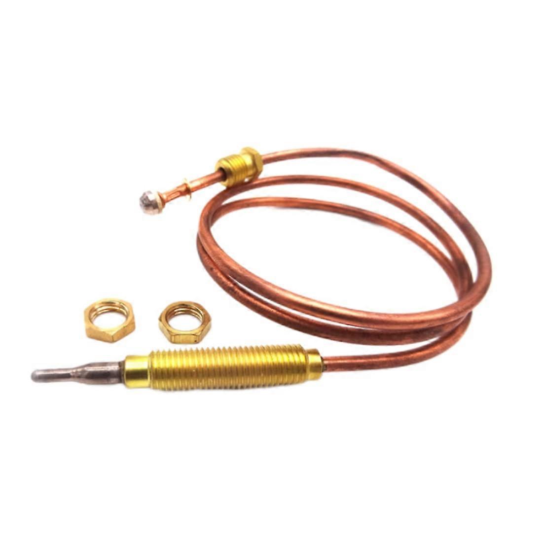 Gas Thermocouple 600mm Compatible Thermal Coupler for Gas Fireplace BBQ Grill Fire Pit Heater Accessories