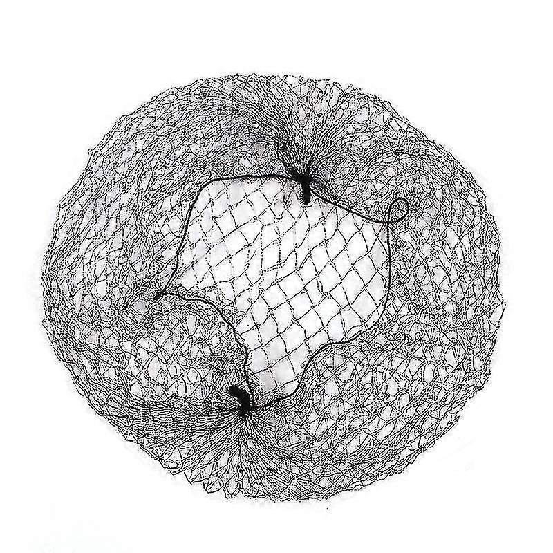 Coque de cabelo da rede de cabelo, 100 peças redes de cabelo invisíveis, 20 polegadas de borda de malha elástica para mulheres