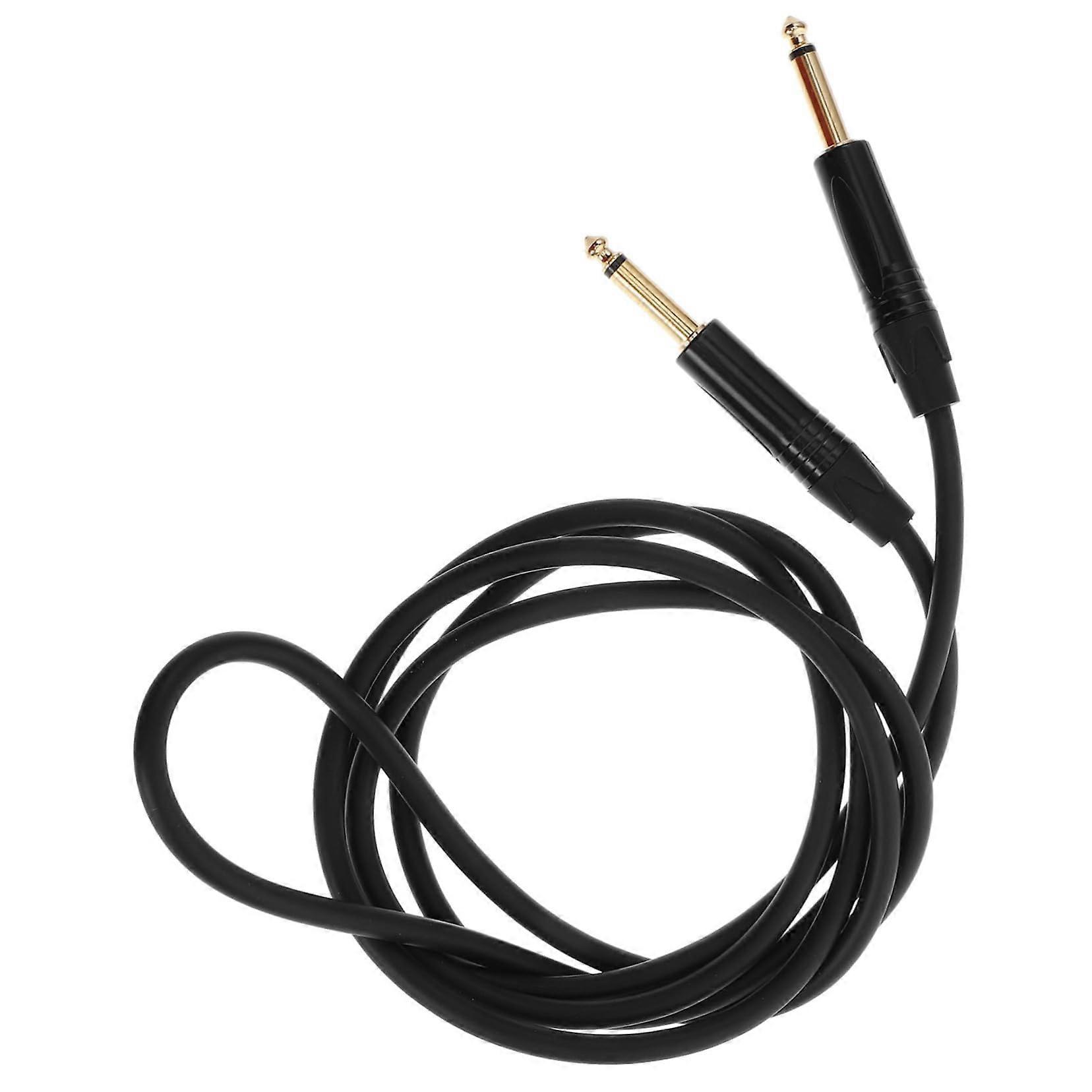 Eguitar cable – 2 m length Universal compatibility with guitar amplifiers and pedals.