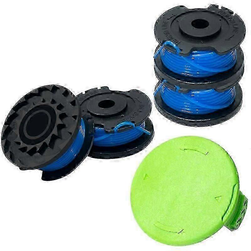 Automatic Feed Spool, Greenworks Trimmer Compatibility, High-Quality Weed Eater String Replacement, Easy Installation, ABS Spool Cap, Durability and