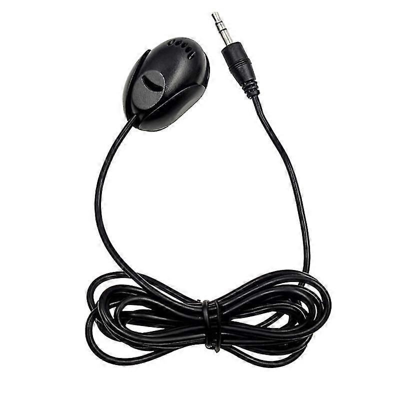 Mini 3.5mm Wired Paste Type External Microphone Car Audio Mic For Laptop DVD