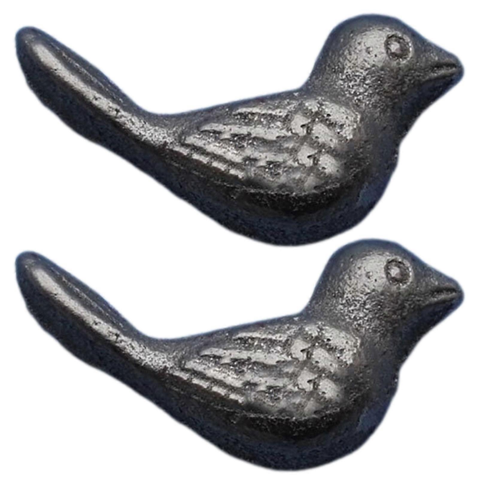 Double-Sided Cast Iron Birds Cooking Tool, Natural Iron Source for Vegans, Athletes & Home Use to Prevent Iron Deficiency