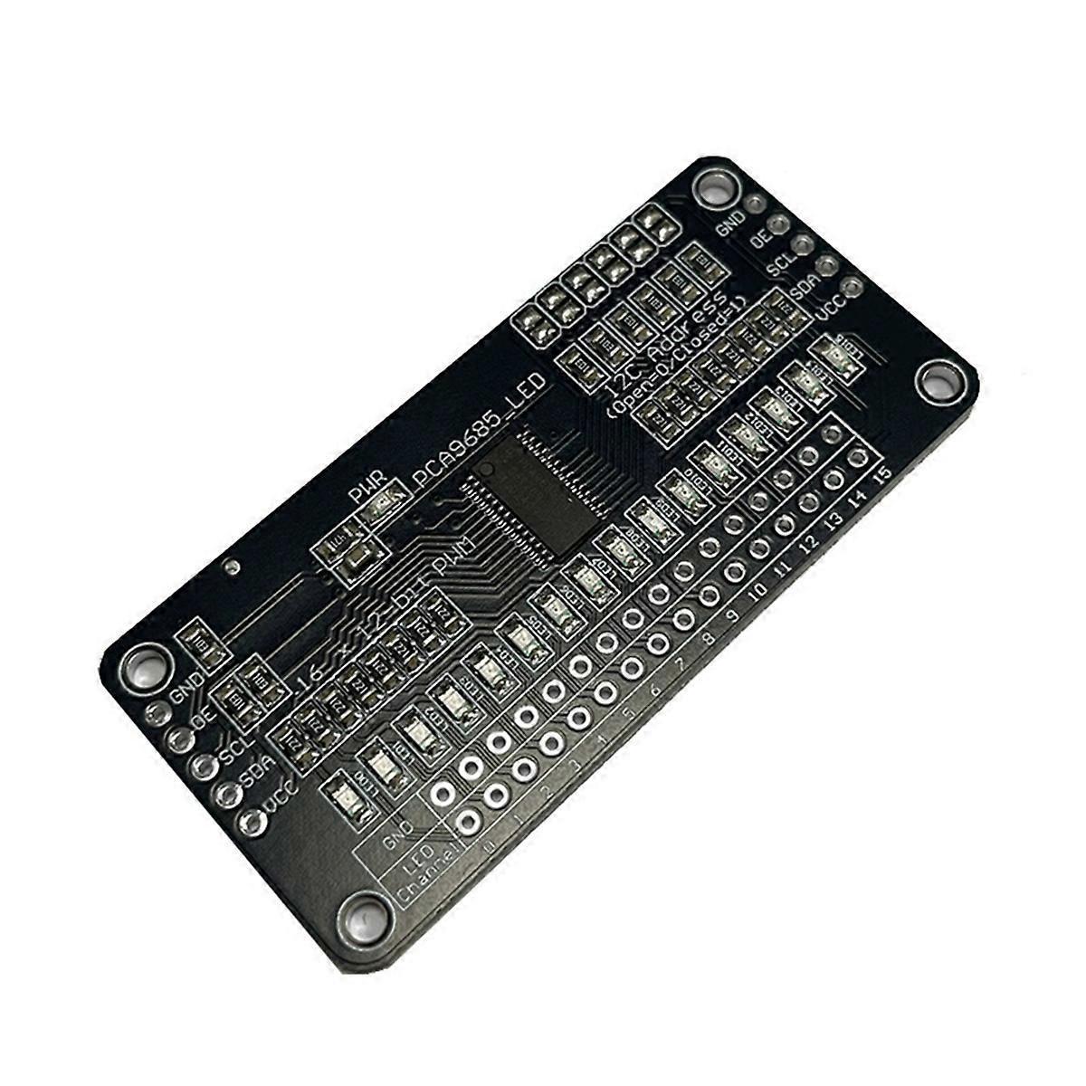PCA9685 Module MCU Driven 16-Bit LED Driver Solution Development Verification Board 16-Bit PWM Modul