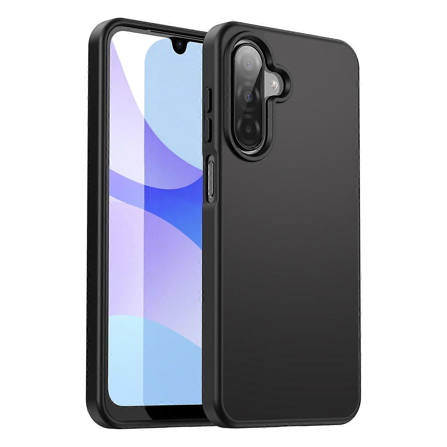 Fanying Series PC Hybrid TPU Translucent Frosted Phone Case