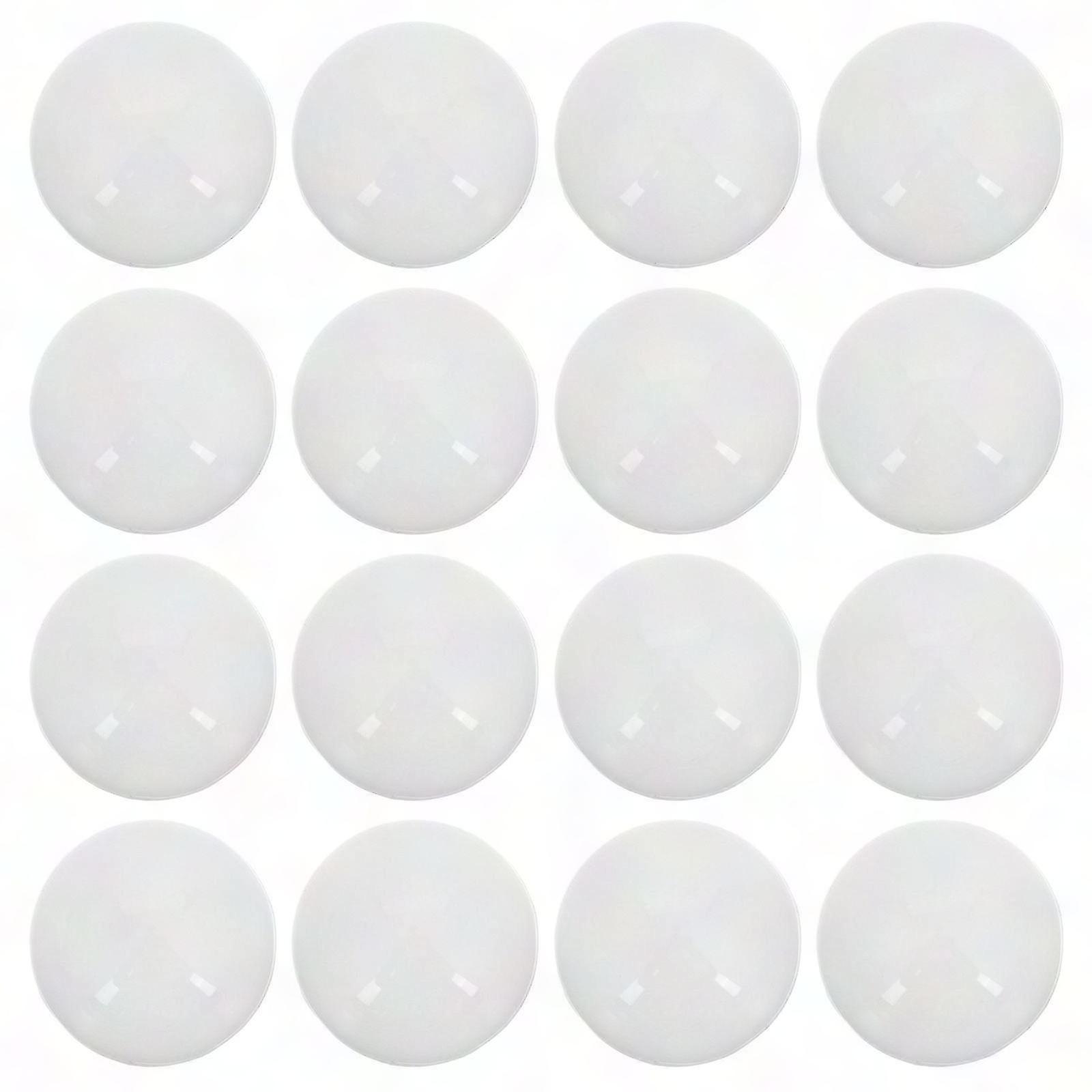 20pcs LED Bulb Cover Hemisphere Lamp Shade for Makeup Mirror, Small Light Fixture Replacement Part, DIY Lighting Accessory