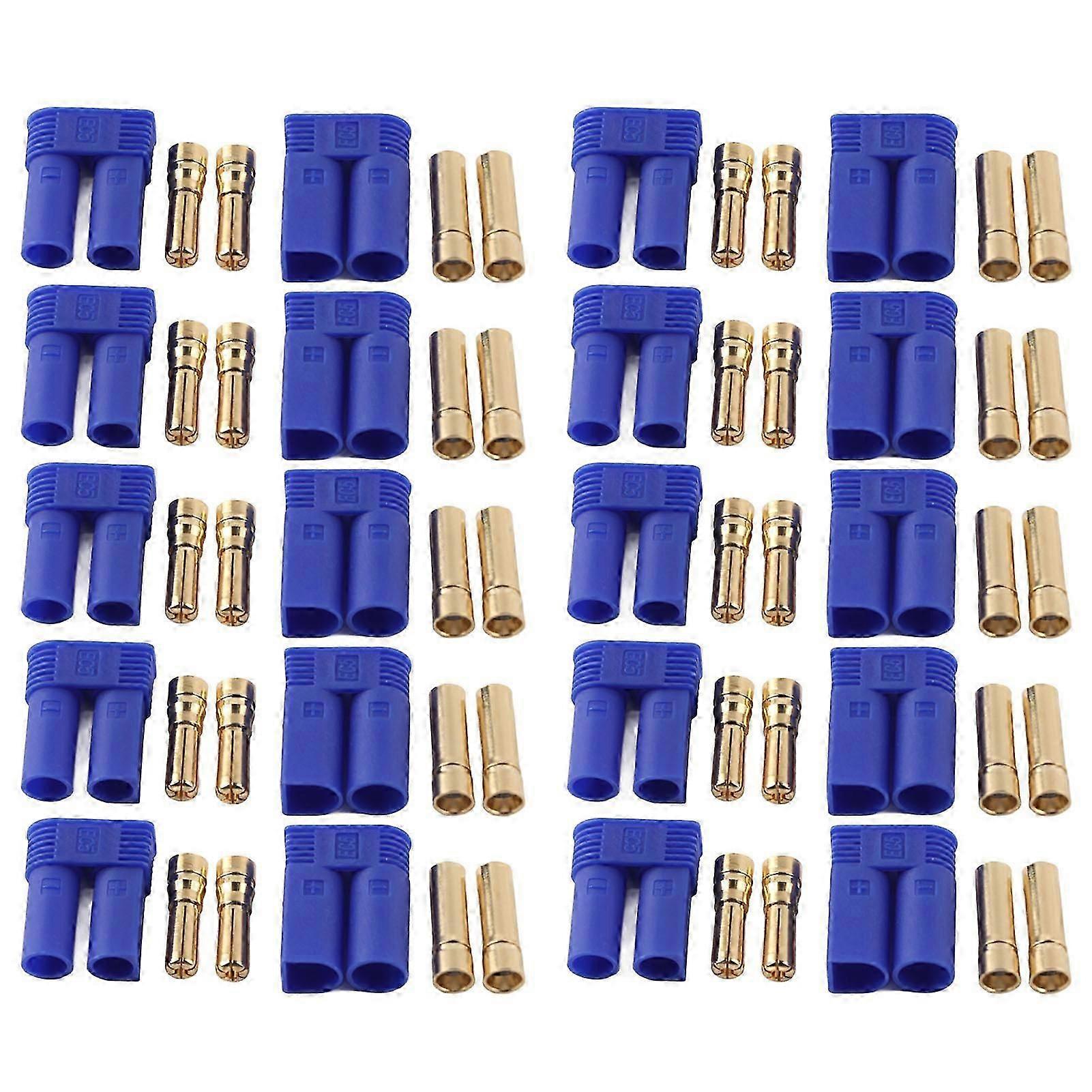 EC5 Connector High Accuracy CNC Process Technology Removable Pluggable RC Battery Connectors