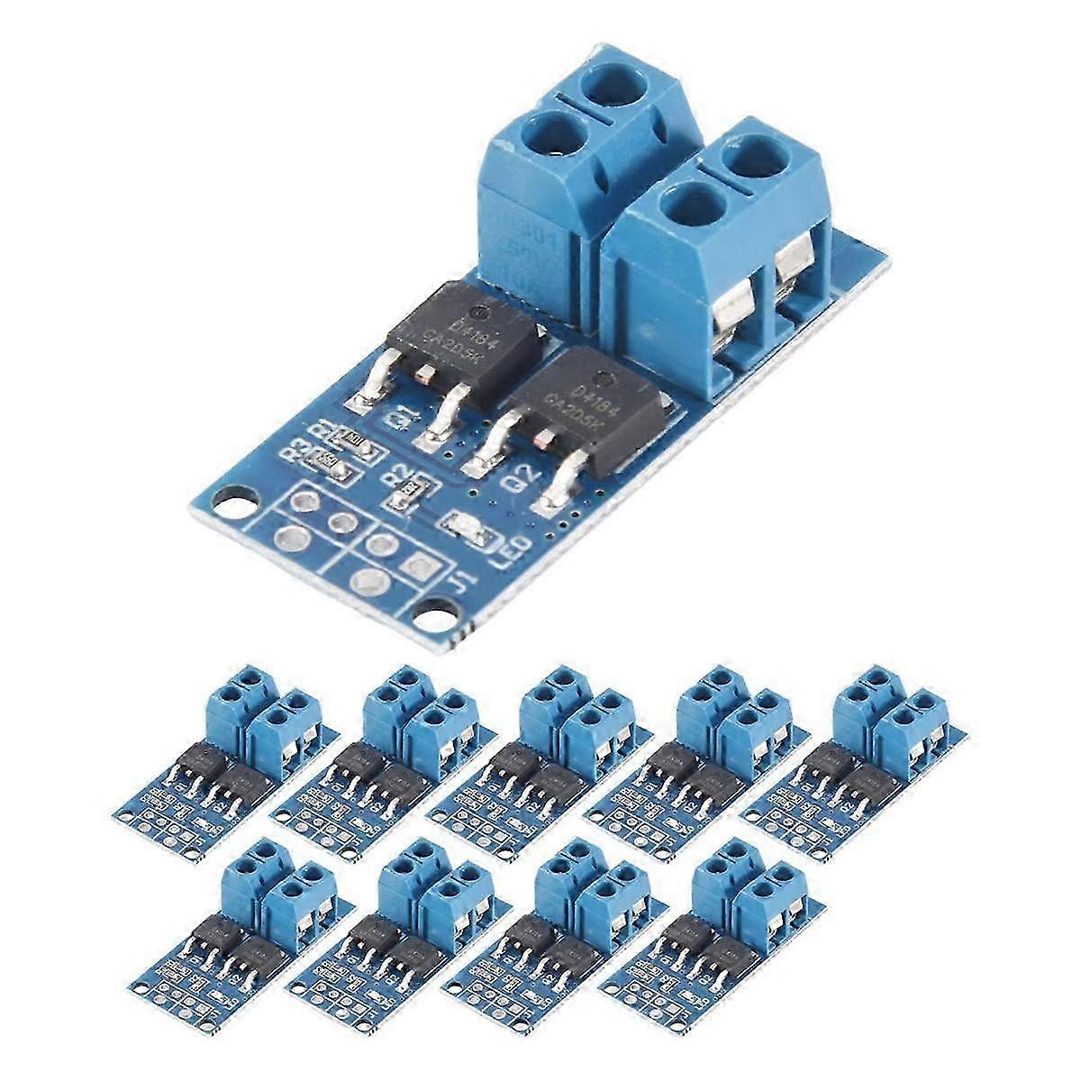 10PCS DC 5V-36V 15A(Max 30A) MOSFET MOS FET Trigger Switch Driver Module 0-20KHz PWM Regulator Control Panel
