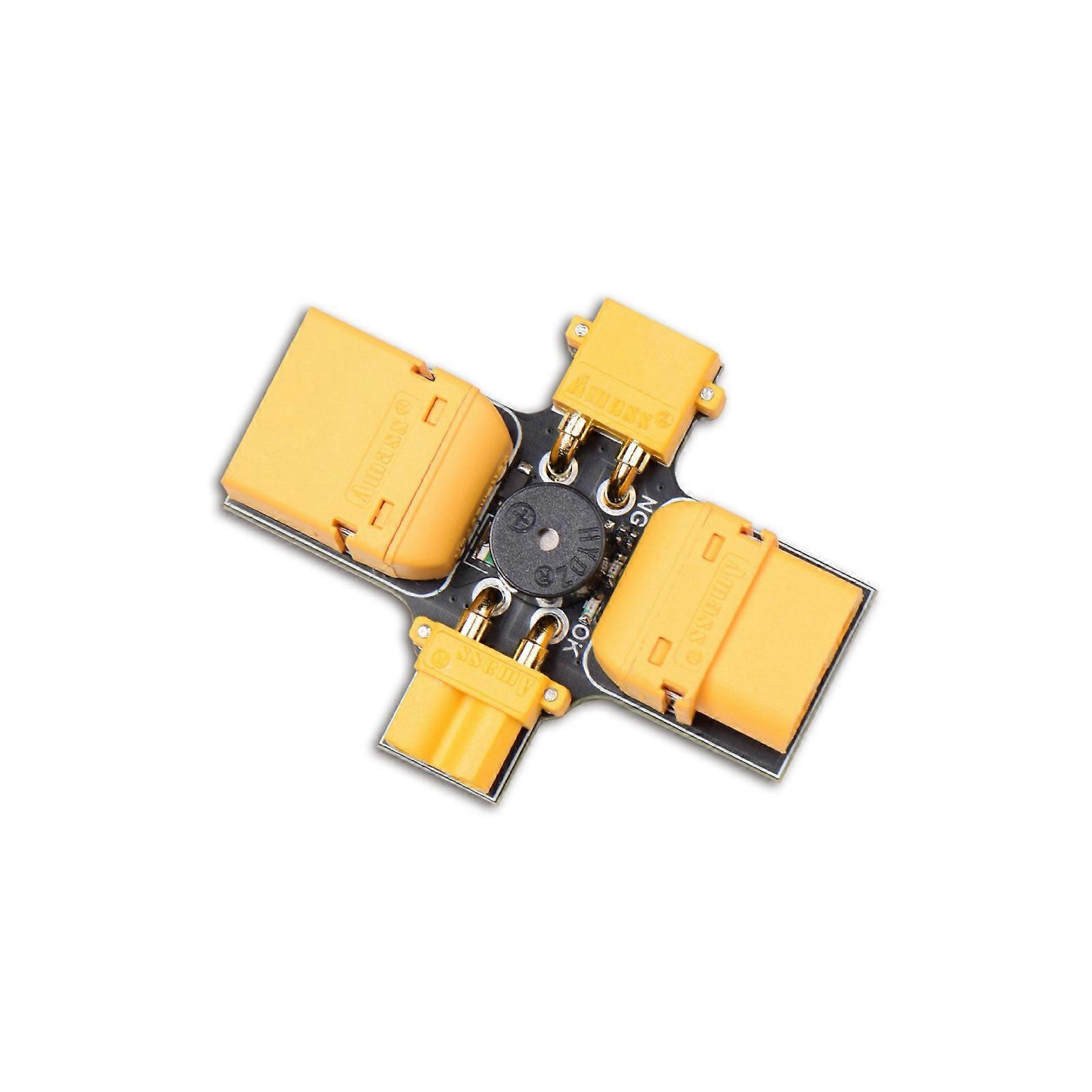 XT30 XT60 Short Circuit Protector Sound Alarm 30V 2.5A for Remote FPV Drones Quadcopter Racing Equipment Accessories Multicolor
