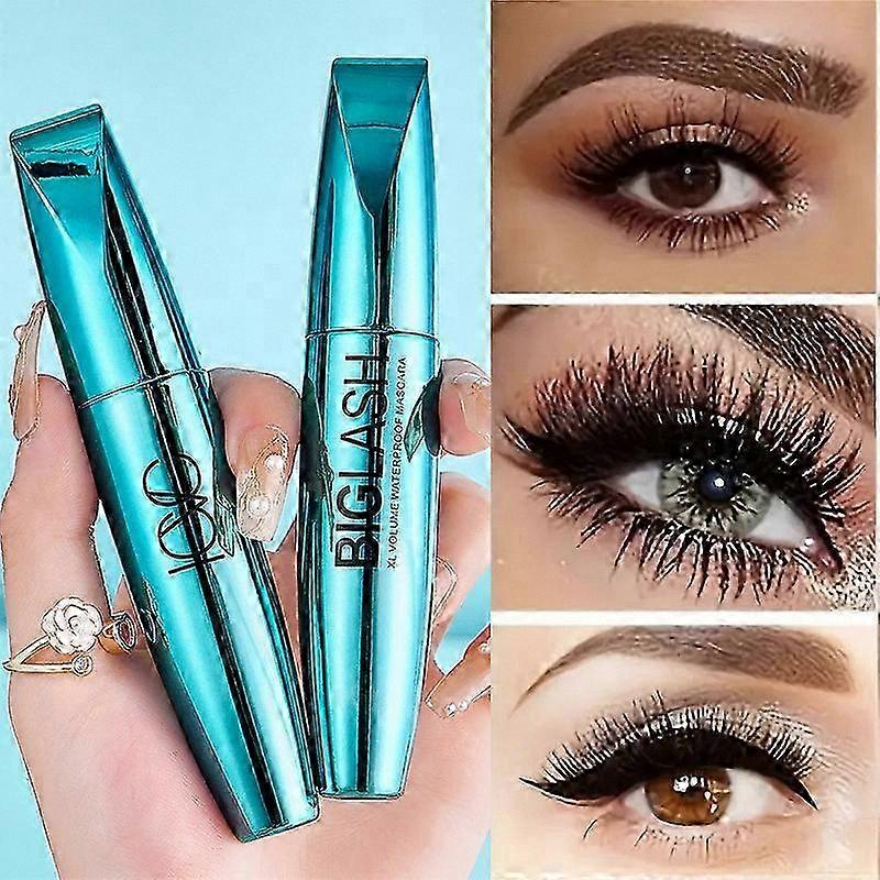 Intense Black Mascara, Curling and Lengthening, Long-Lasting Waterproof Formula, Smudge-Proof, 24-Hour Wear