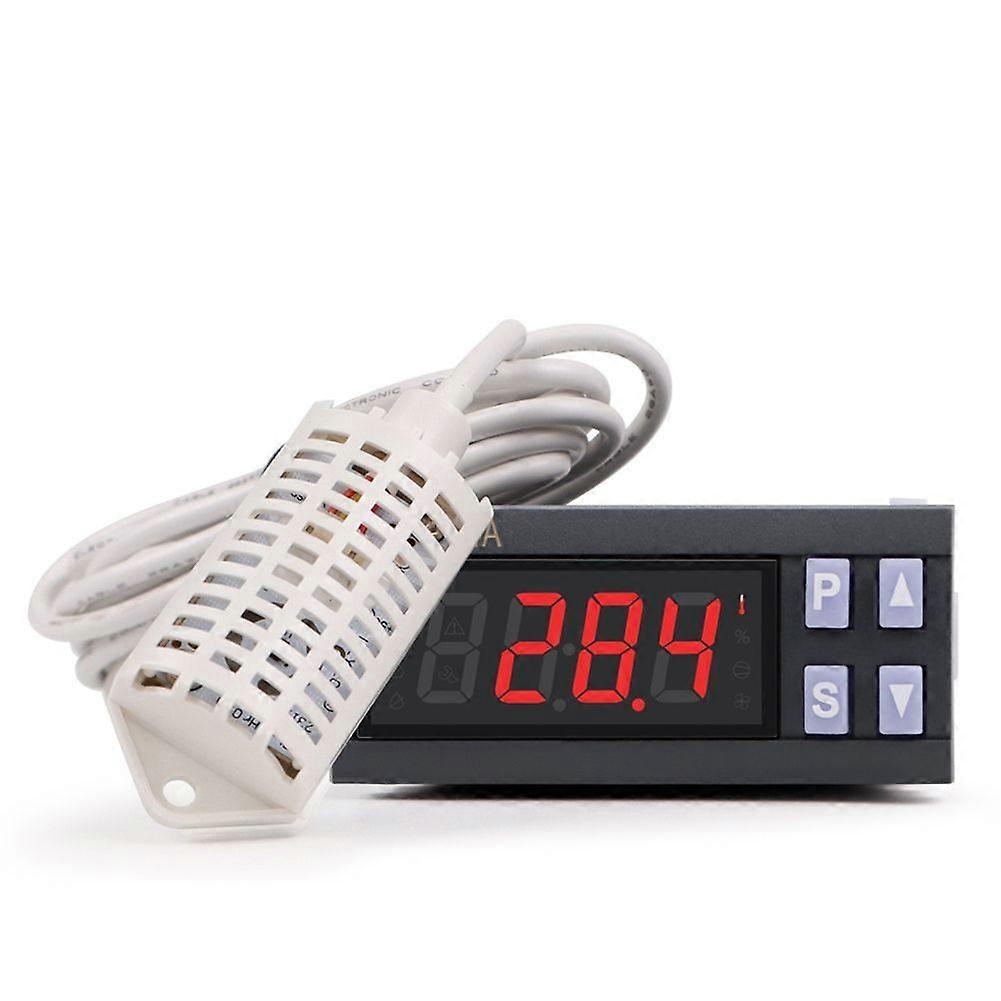 7801A Incubation Temperature and Humidity Controller Digital Thermostat Moisture Control Temp Sensor