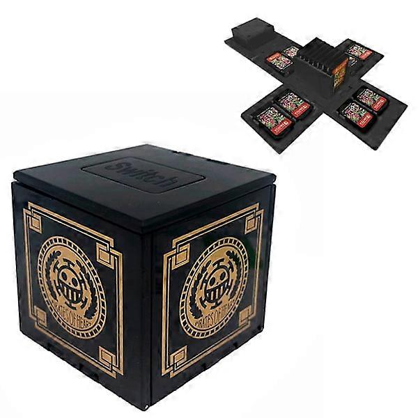 1 PC Game Storage Box for Switch Game Cards Games Cube up to 16 Black