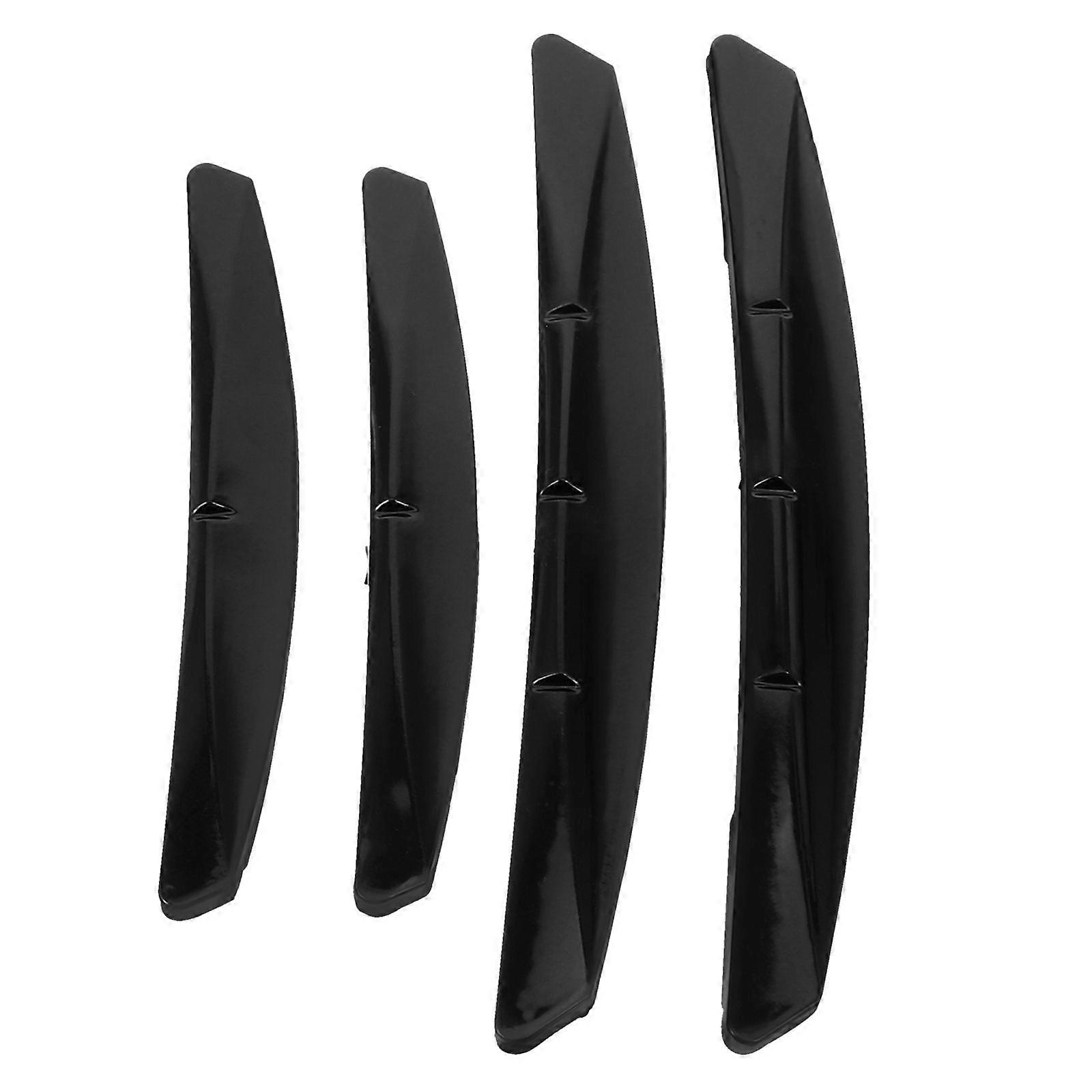 4pcs αντι-σύγκρουση λωρίδων πορτών αυτοκινήτων προστατευτικά άκρων πορτών πορτών αυτοκινήτων