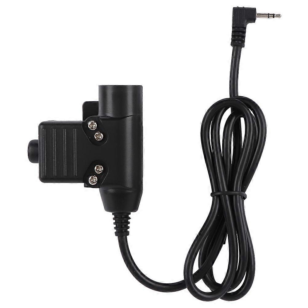 Multi Functional 2.5mm Single Hole PTT Cable Suitable For Radio Walkie Talkie