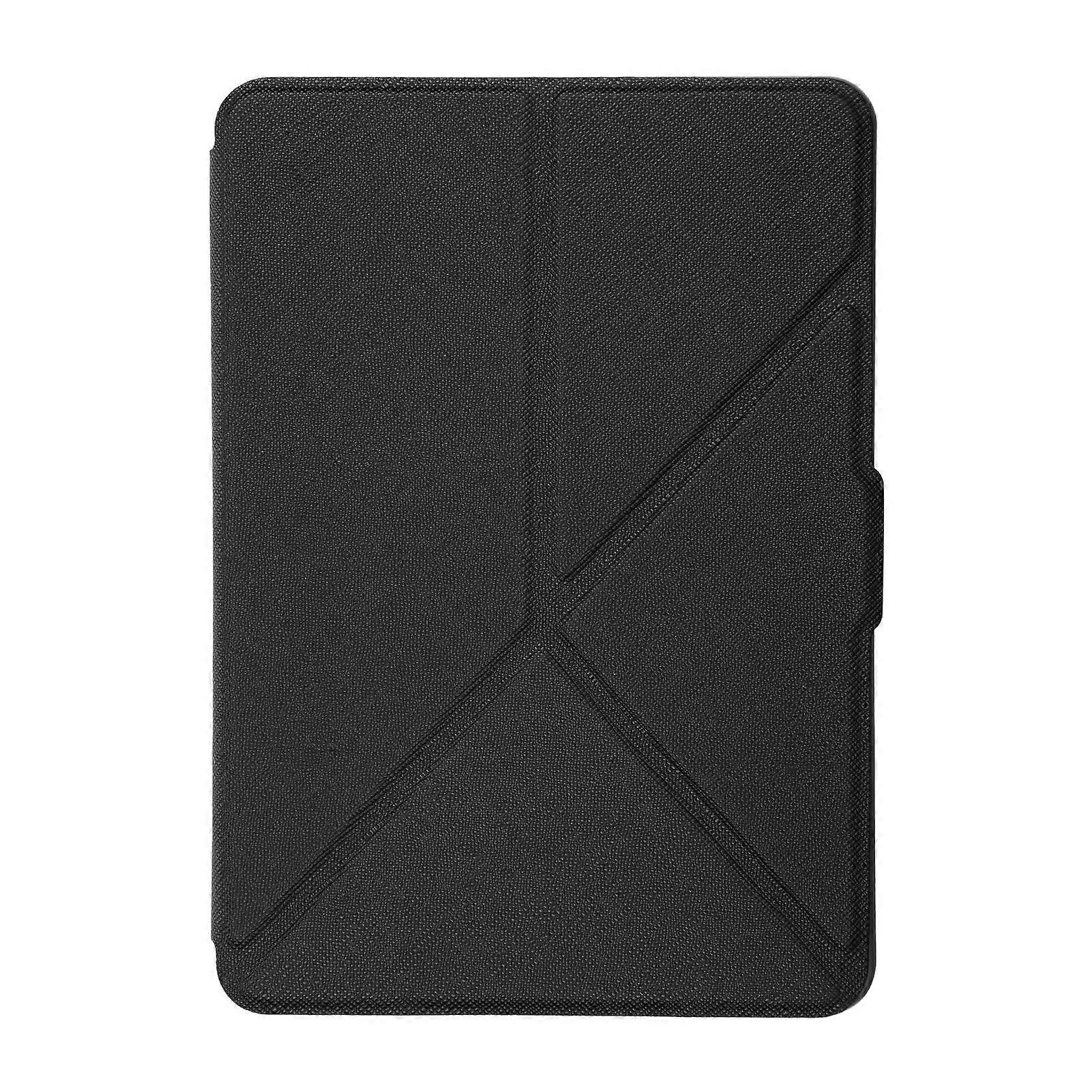Black PU Leather Kindle Paperwhite Case - Protective, Stylish, and Functional Cover