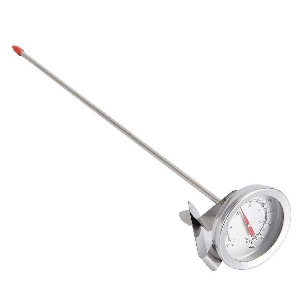 Brewing Thermometer 31.7 cm / 12.5 in, Long ClipOn Dial Kettle Thermometer for Home Beer and Wine Brewing