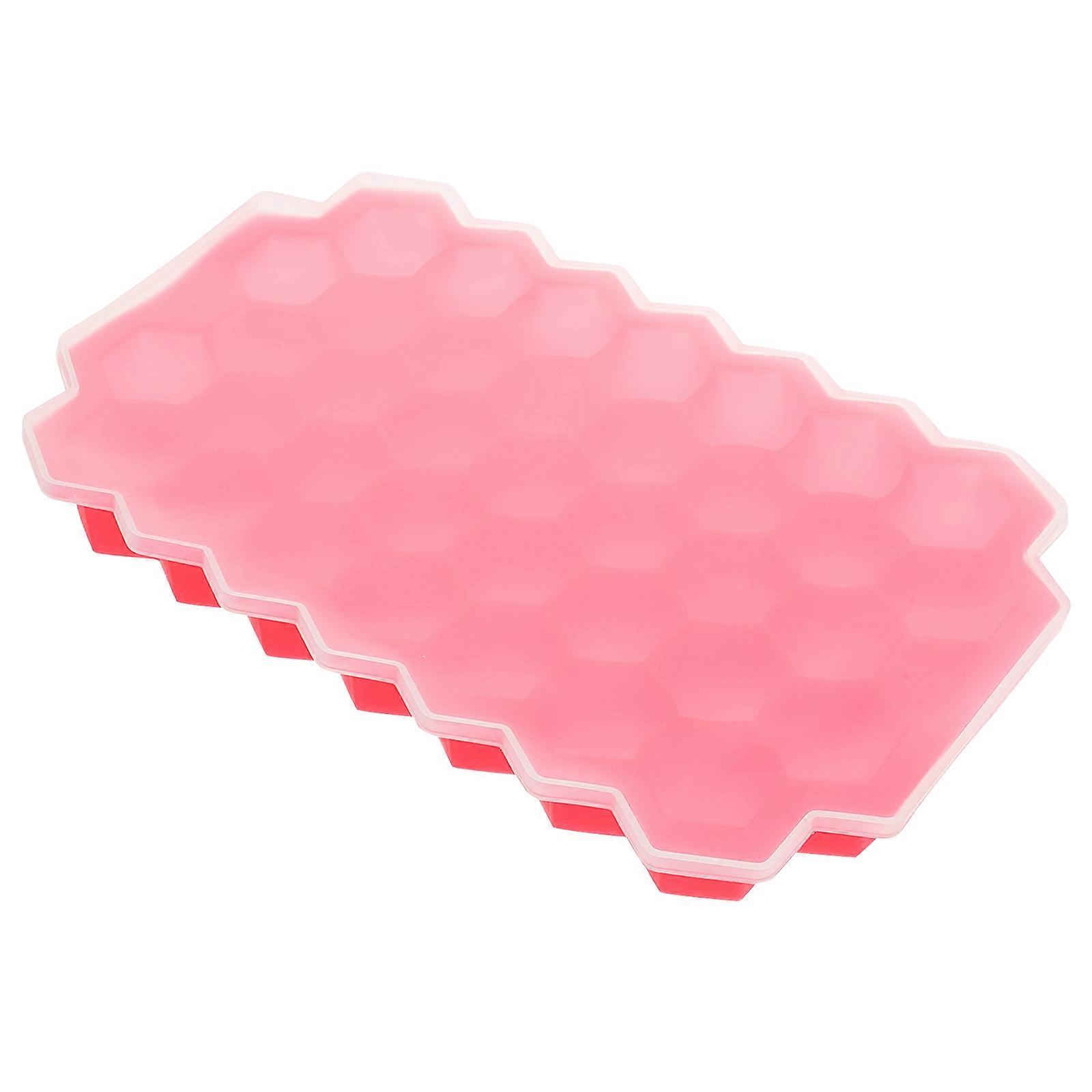 Ice Cube Trays For Freezer Honeycomb Mold Household Users Easy-Release Reusable 20.50X12.50X2.00CM 1Pcs