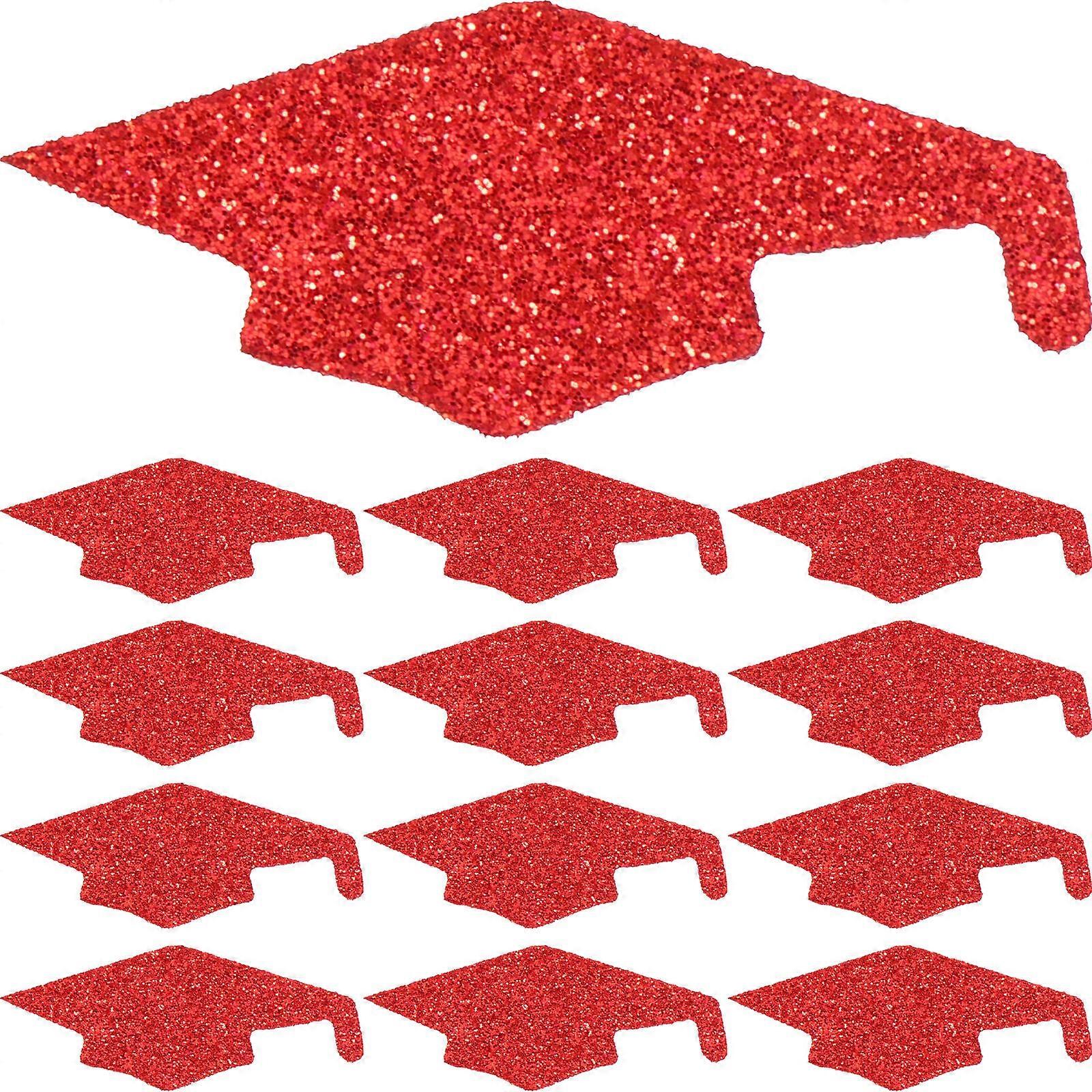 Graduation Cap Confetti Doctoral Hat Decoration for Table Scatter 1 Bag