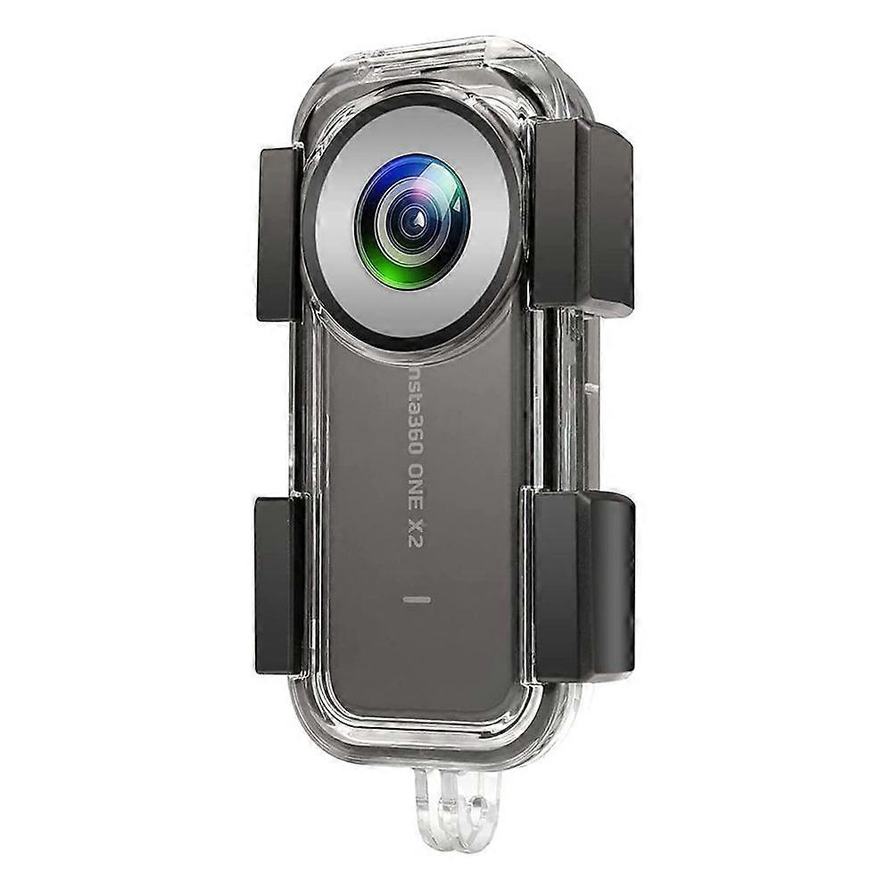 Waterproof Housing Case for X2, Underwater Protective Shell 40M (131Ft) Aciton Camera Accessories