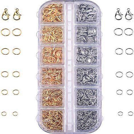 Lobster Clasps and Open Ring and Tweezers with Box, Lobster Clasp, Clasps for