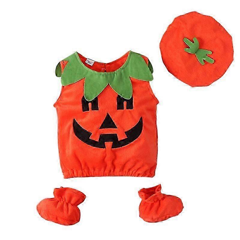 B-1 # תחפושות ליל כל הקדושים להגדיר תינוקות בנים בגדי בנות עבור Romper תינוק קוספליי עטלף דלעת ערפד שרוול ארוך ילדים סרבל ילוד