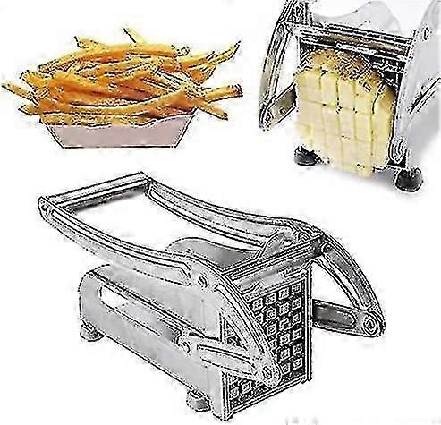 Edelstahl Manueller Kartoffelschneider Pommes Frites Slicer Kartoffelchips Maker-yujia-yujia