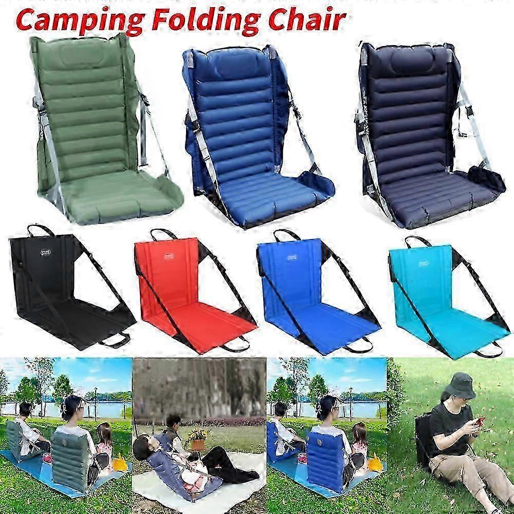 Multi-angle adjustable camping chairs inflatable