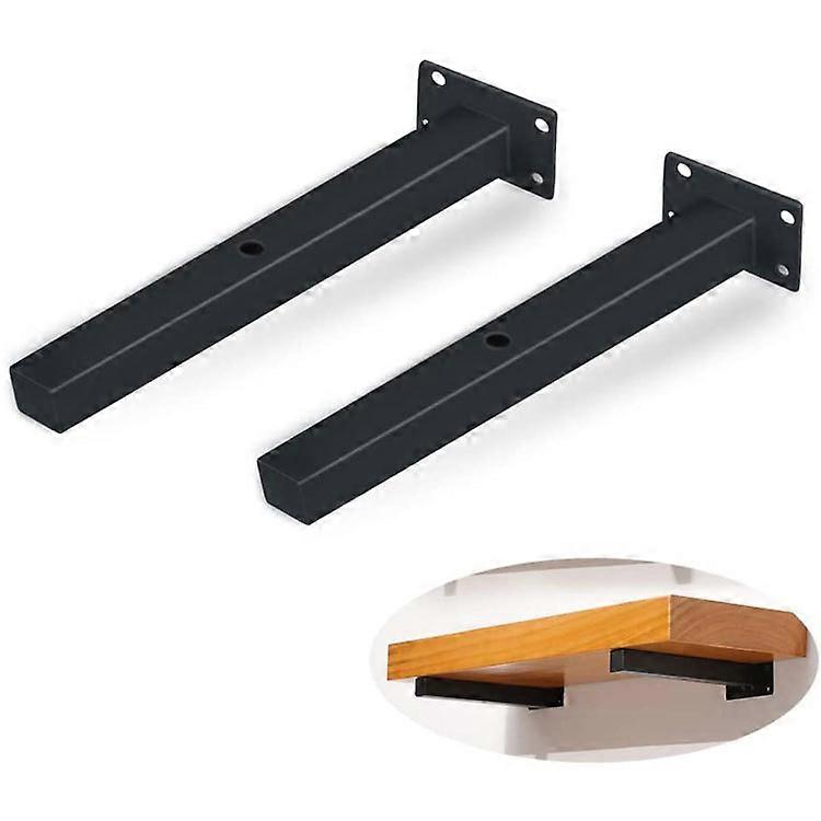 Industrial Shelf Brackets Retro Wall Mounted Shelf Brackets - Retro Metal Shelf Brackets 20cm (2 Pieces),KoleZy