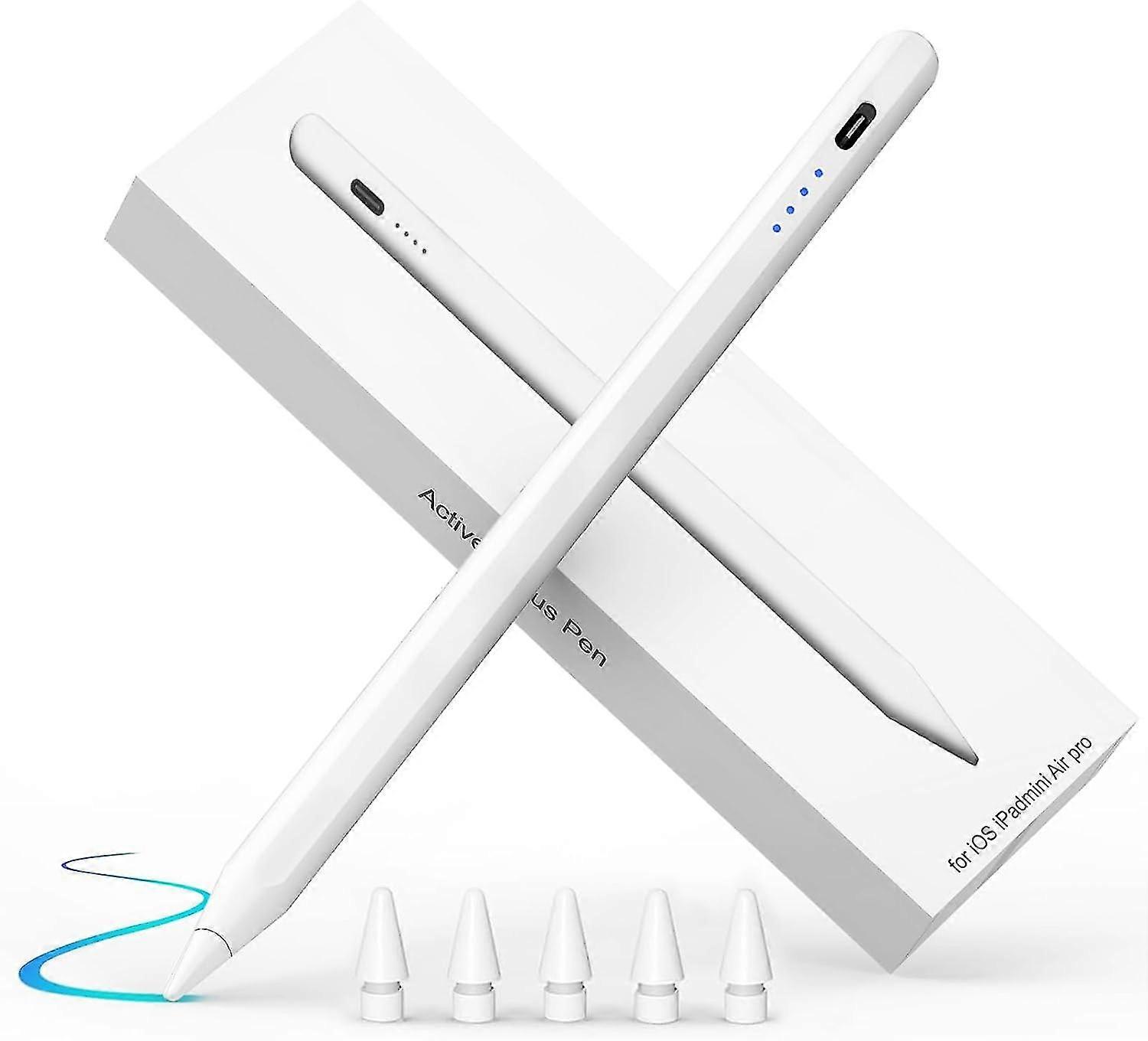 Replacement Stylus for iPad Pencil Generation Fast Charging Active Pen for Pro Air Mini