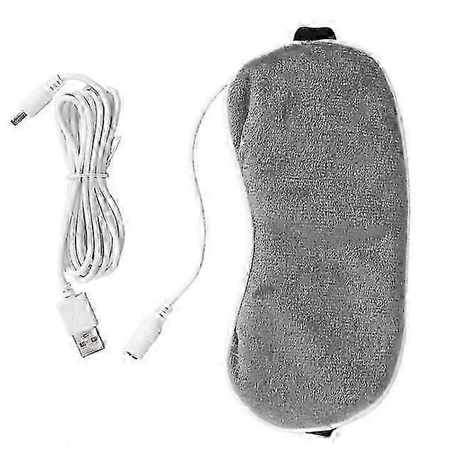 USB Heating Steam Eyeshade Sleeping Eye Mask Travel Rest Eyeshade Mask Eye Relax Anti Dark Circle Eye Patch Fatigue Relief