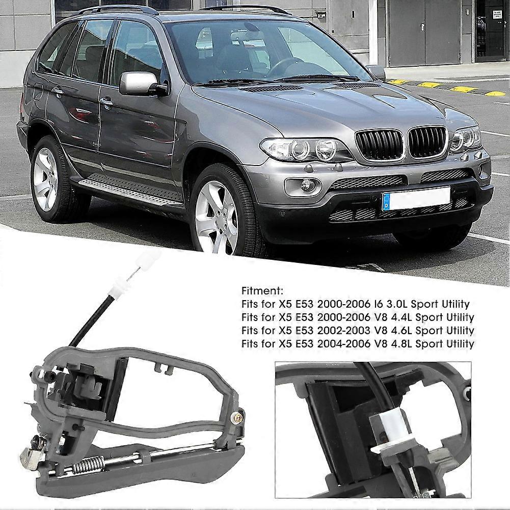 Front Left Door Handle Carrier 51218243615 for X5 E53 SUV