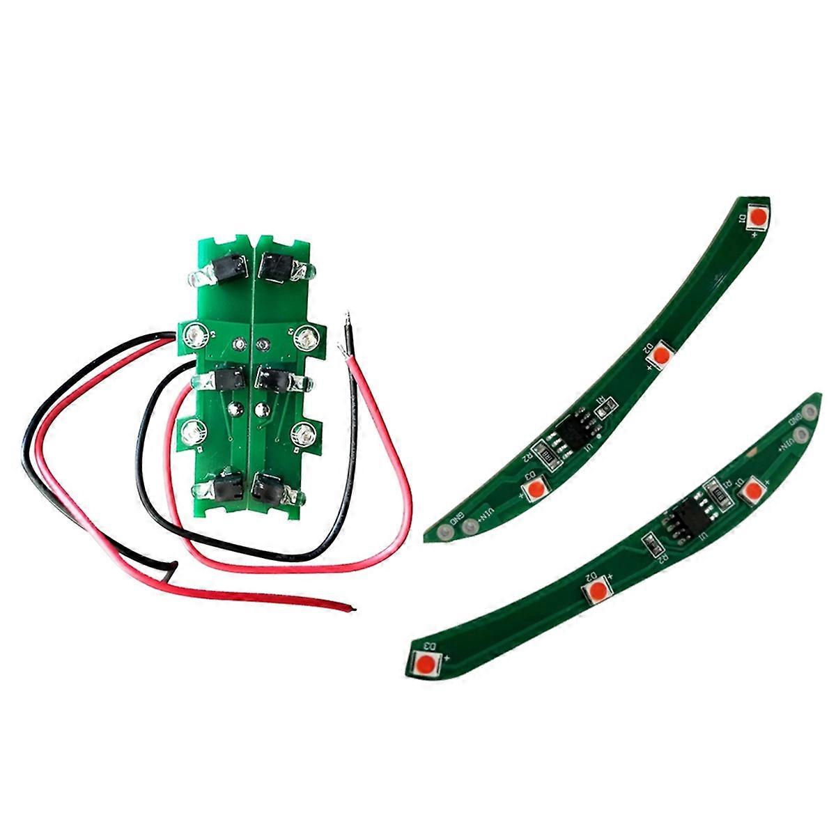 4Pcs/Set Inside+Outer Tail Light Repair Chip Board for 