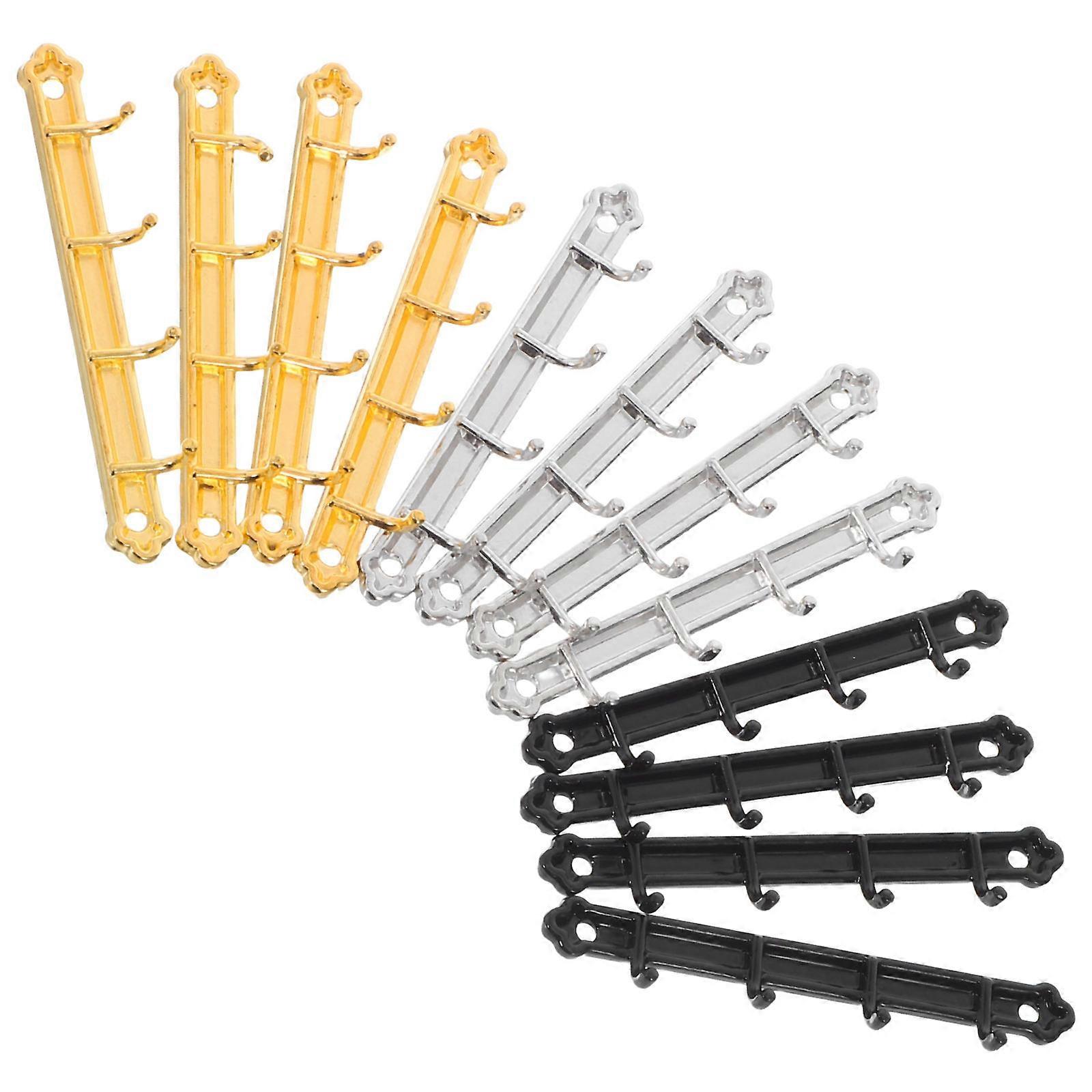 Creative Mini Wall Hooks for Model House DIY 60Pcs Iron Assorted Colors