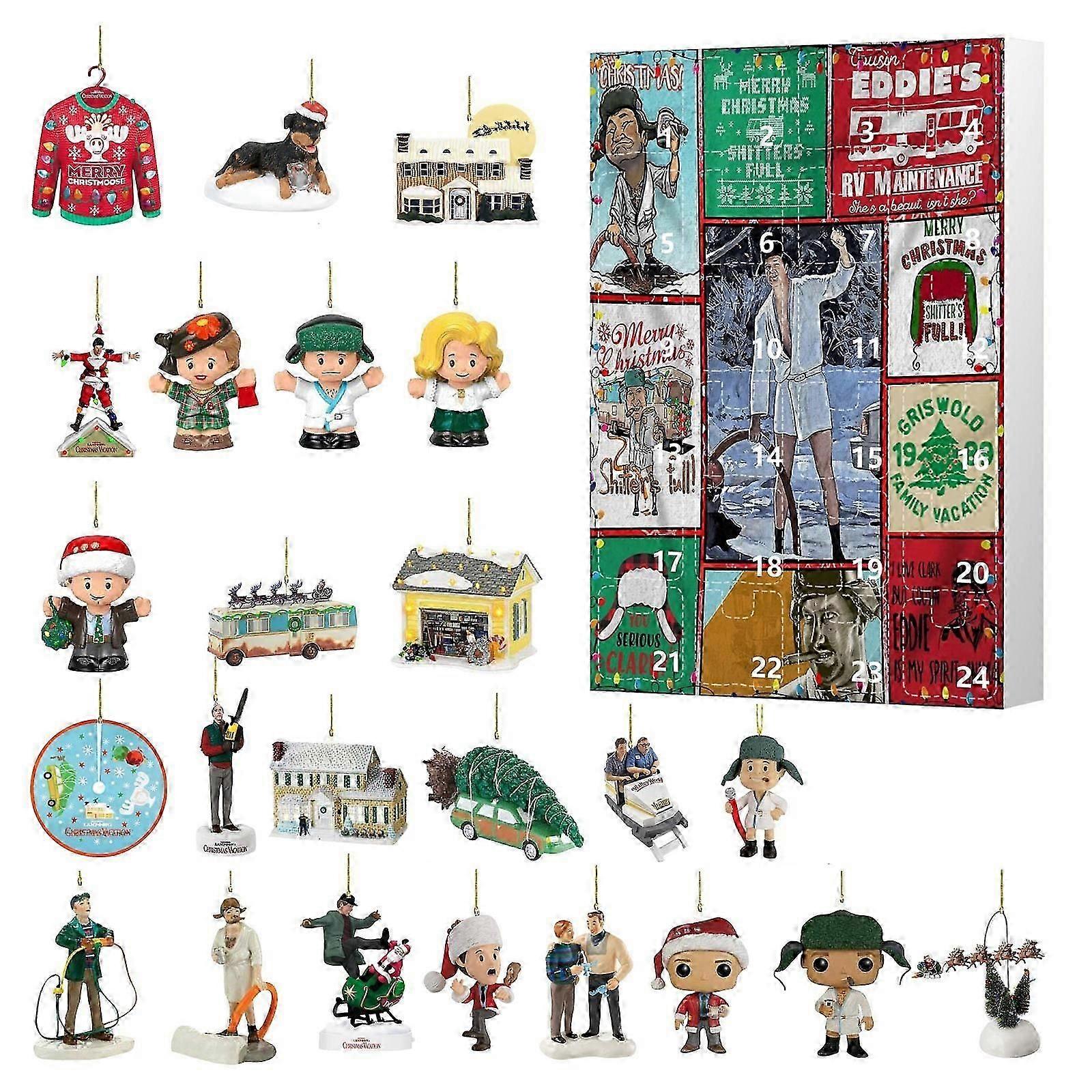 National Lampoon Christmas Vacation Advent Calendar 2024, 24 Day Christmas Advent Calendar Contains 24 Gifts, Christmas Vacation