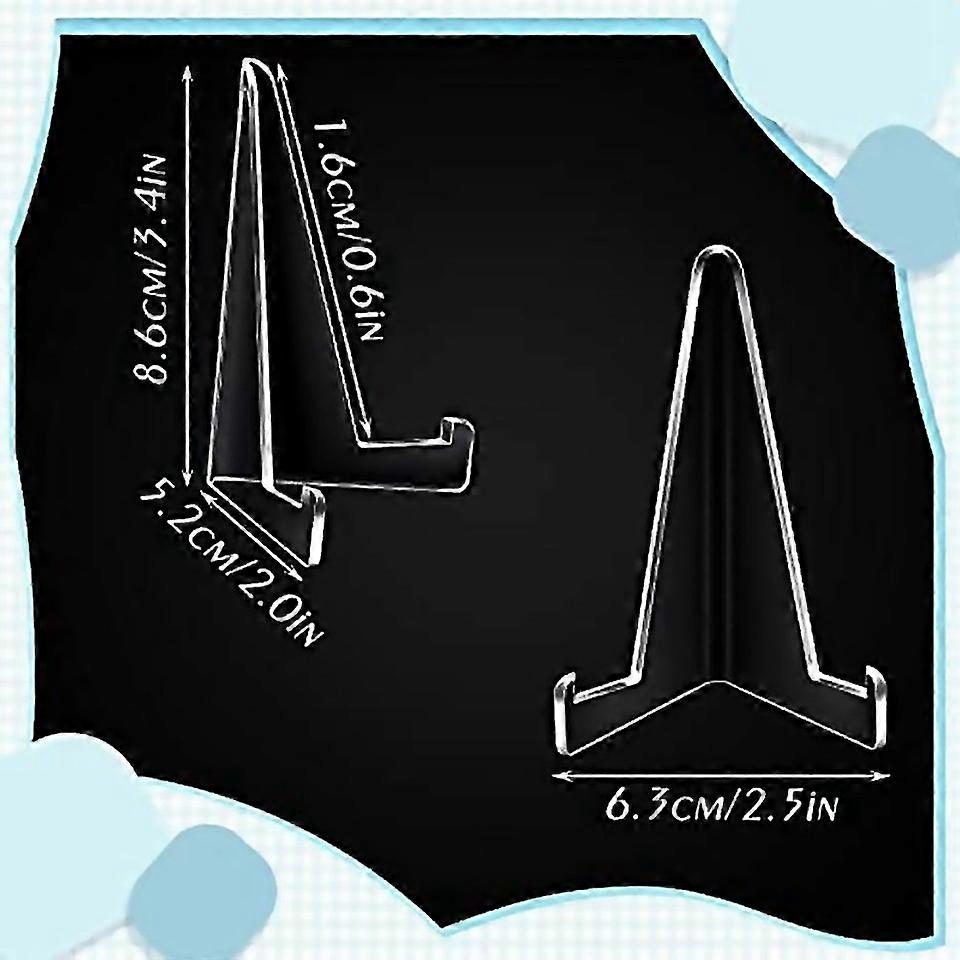 For Triangle Acrylic Easel Stands For Display Mini Picture Frame Stand
