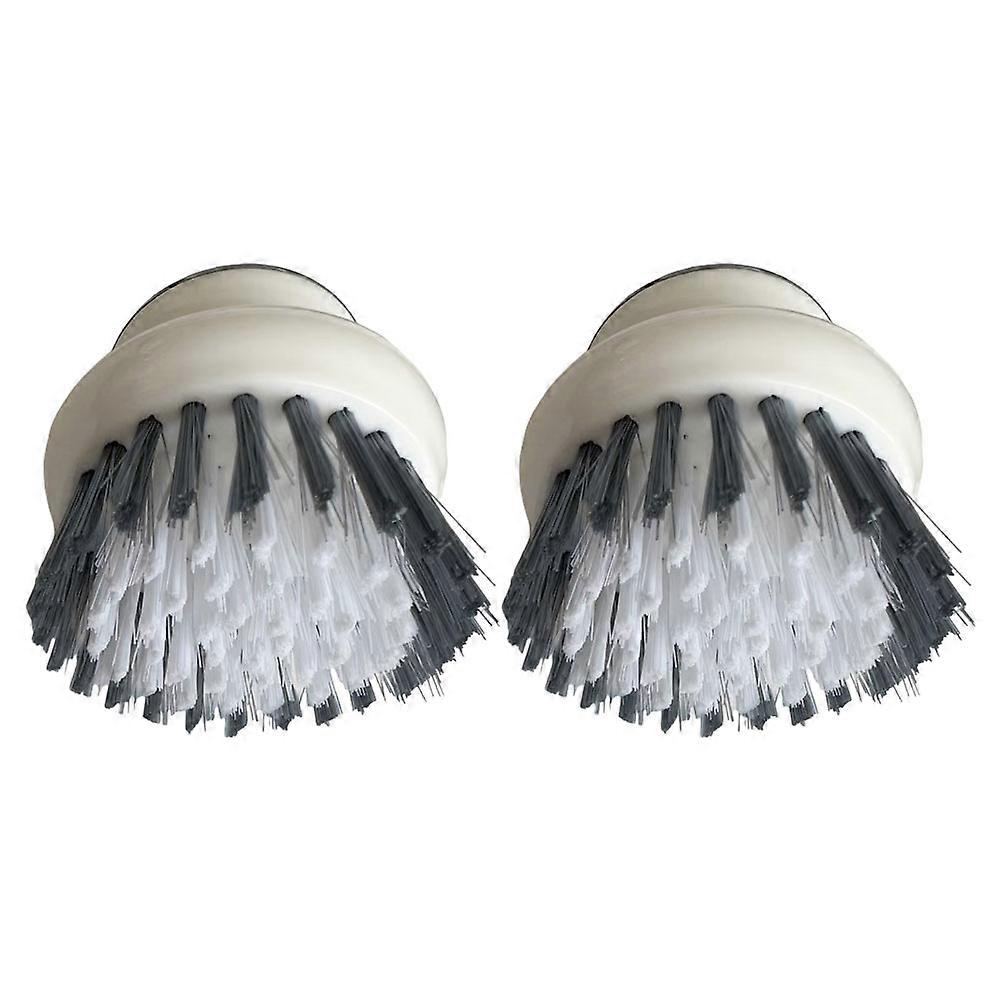 Dish Brush Kitchen Scrubber Brush for Cooking Use 10Pcs Grey