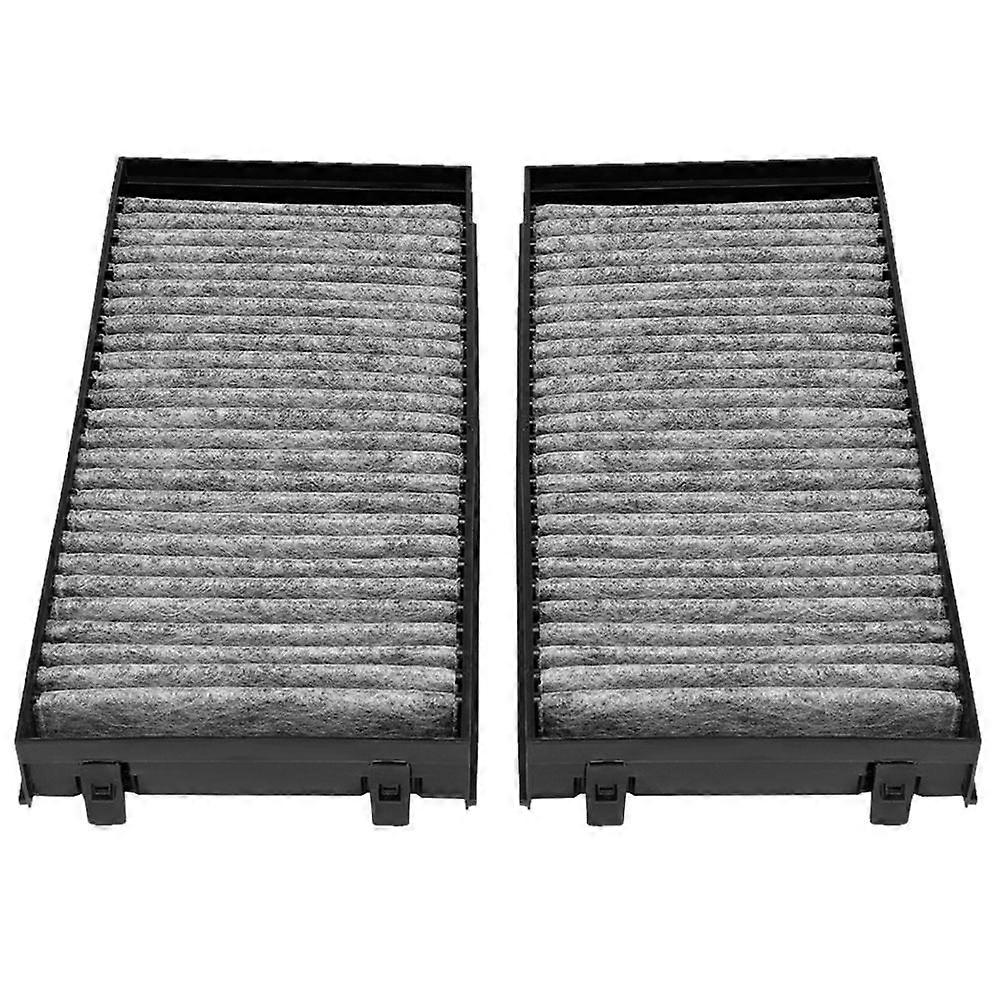 2pcs Car Cabin Air Filter Anti Pollen Dust Replacement Part for X5 E70 X6 E71 64316945586