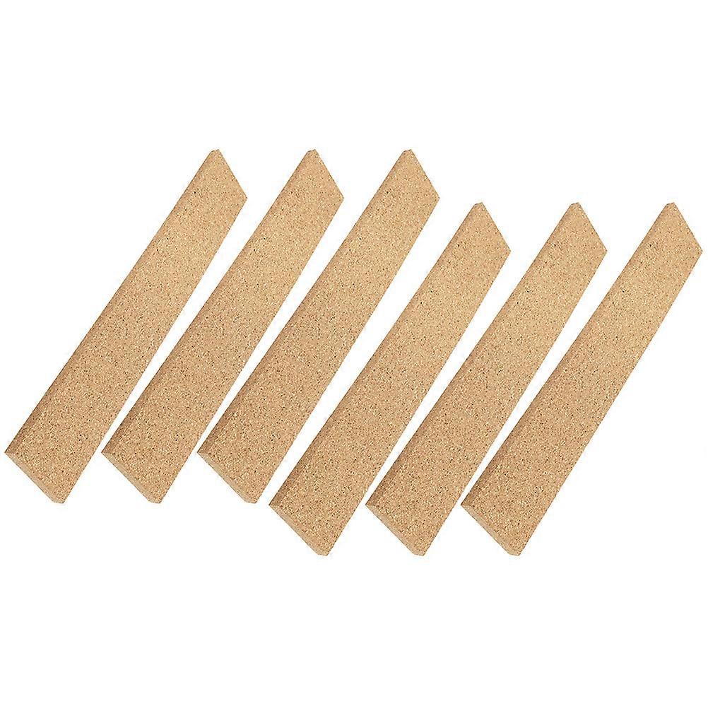 Cork Board Strips for Office Use Frameless Memo Board Strips 12Pcs