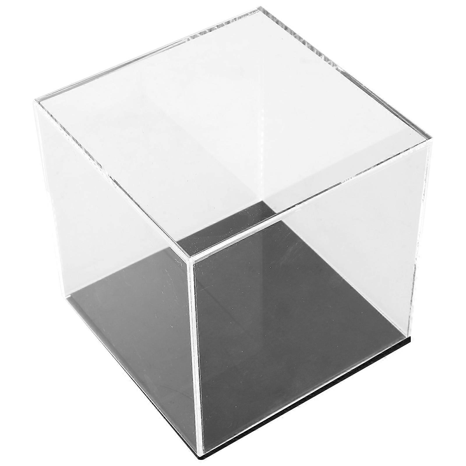Transparent Baseball Holder Display Case Acrylic for Ball Storage 3Pcs